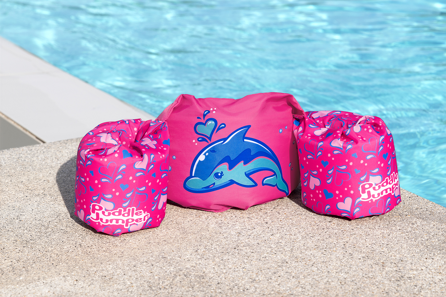 Puddle Jumper® Schwimmflügelweste Kleiner Delfin 2-6 Jahre