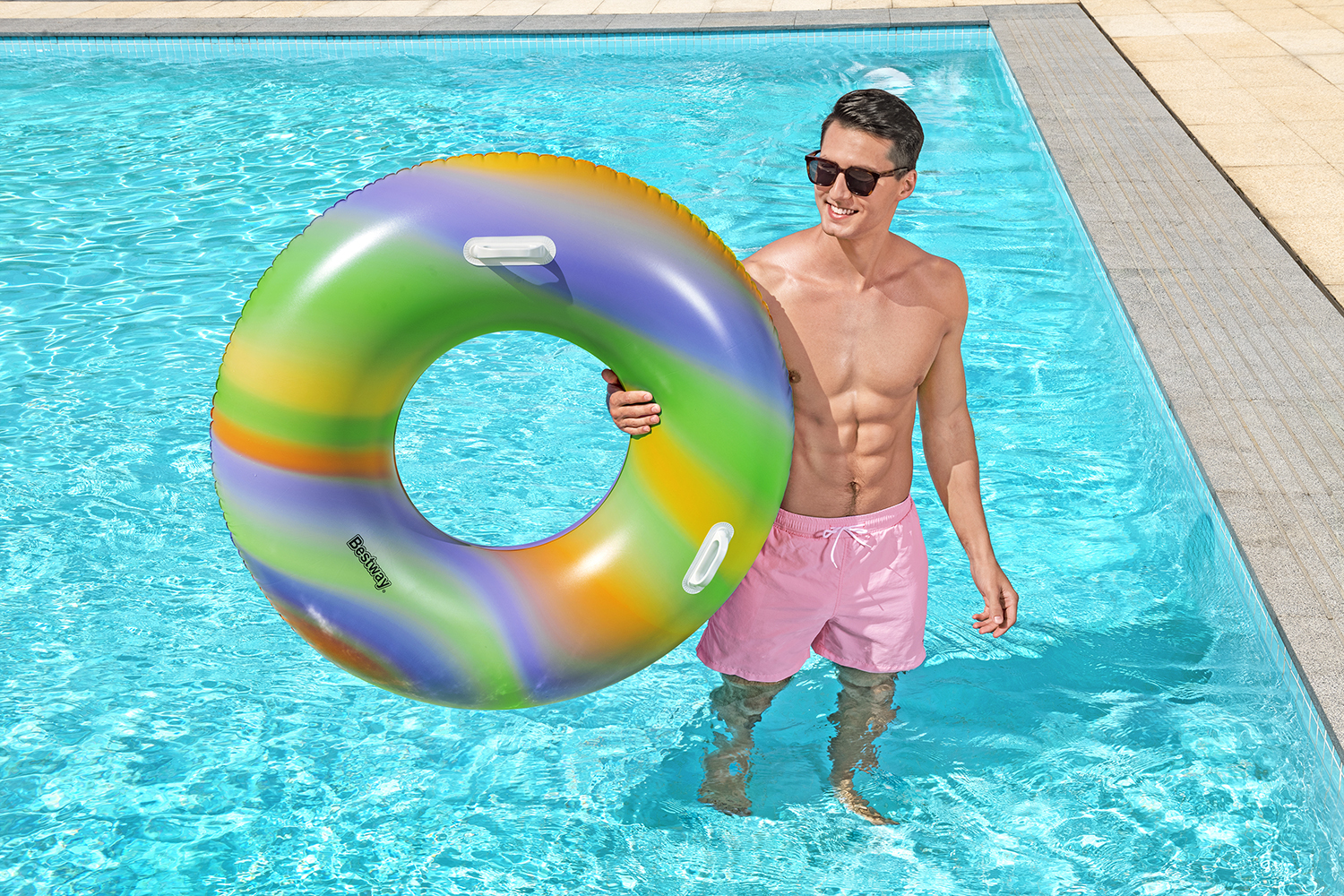 Schwimmring Rainbow Ø 119 cm