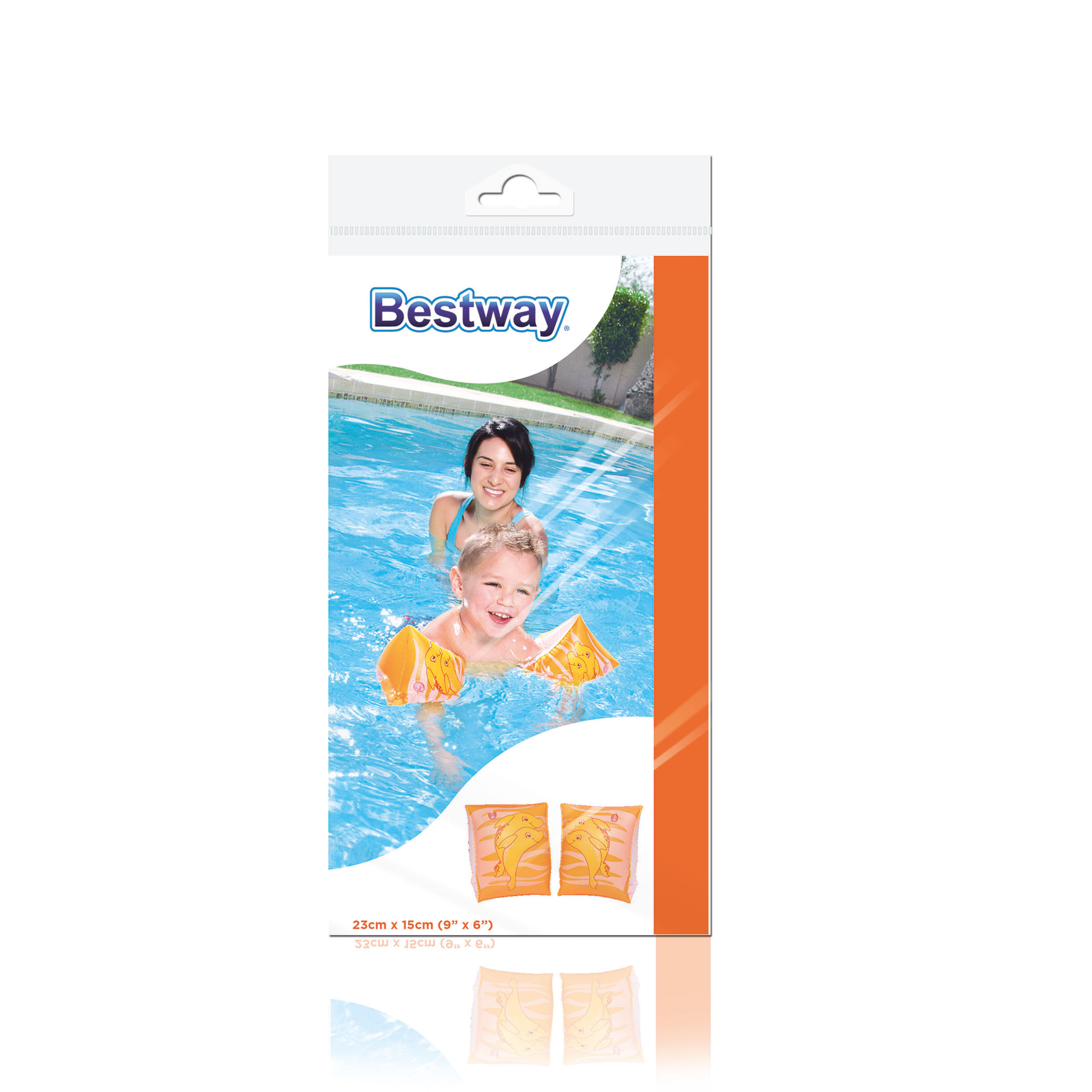 Bestway® Dolphin Armbands 23x15 cm, Schwimmflügel