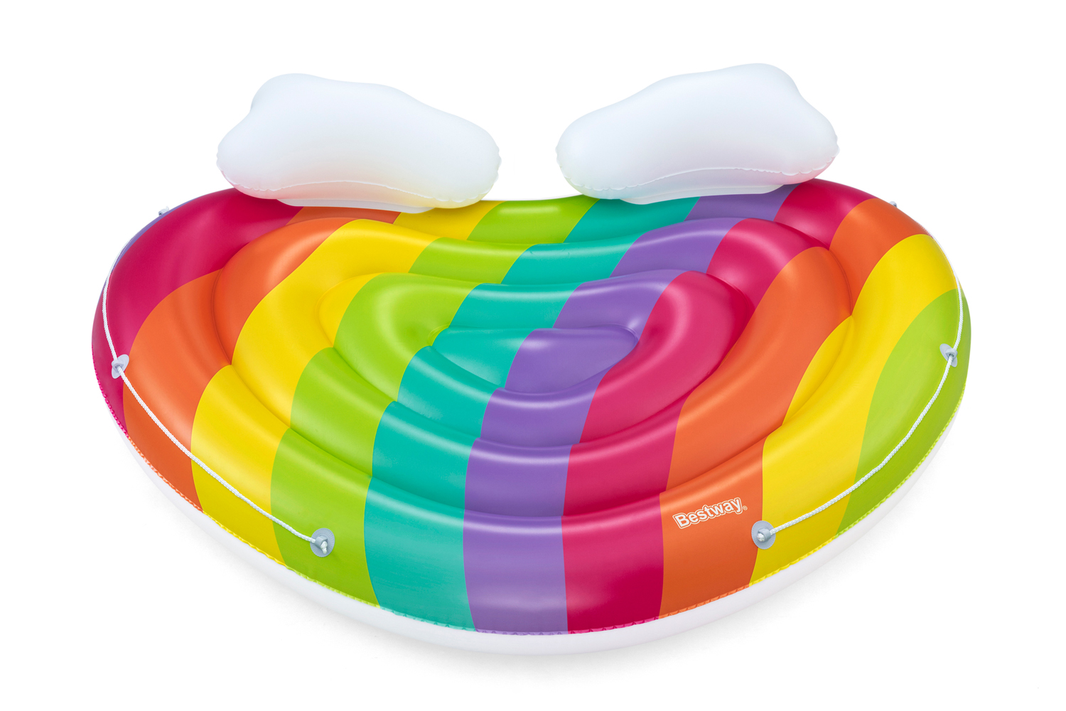 Schwimminsel Rainbow Dreams 175 x 163 cm