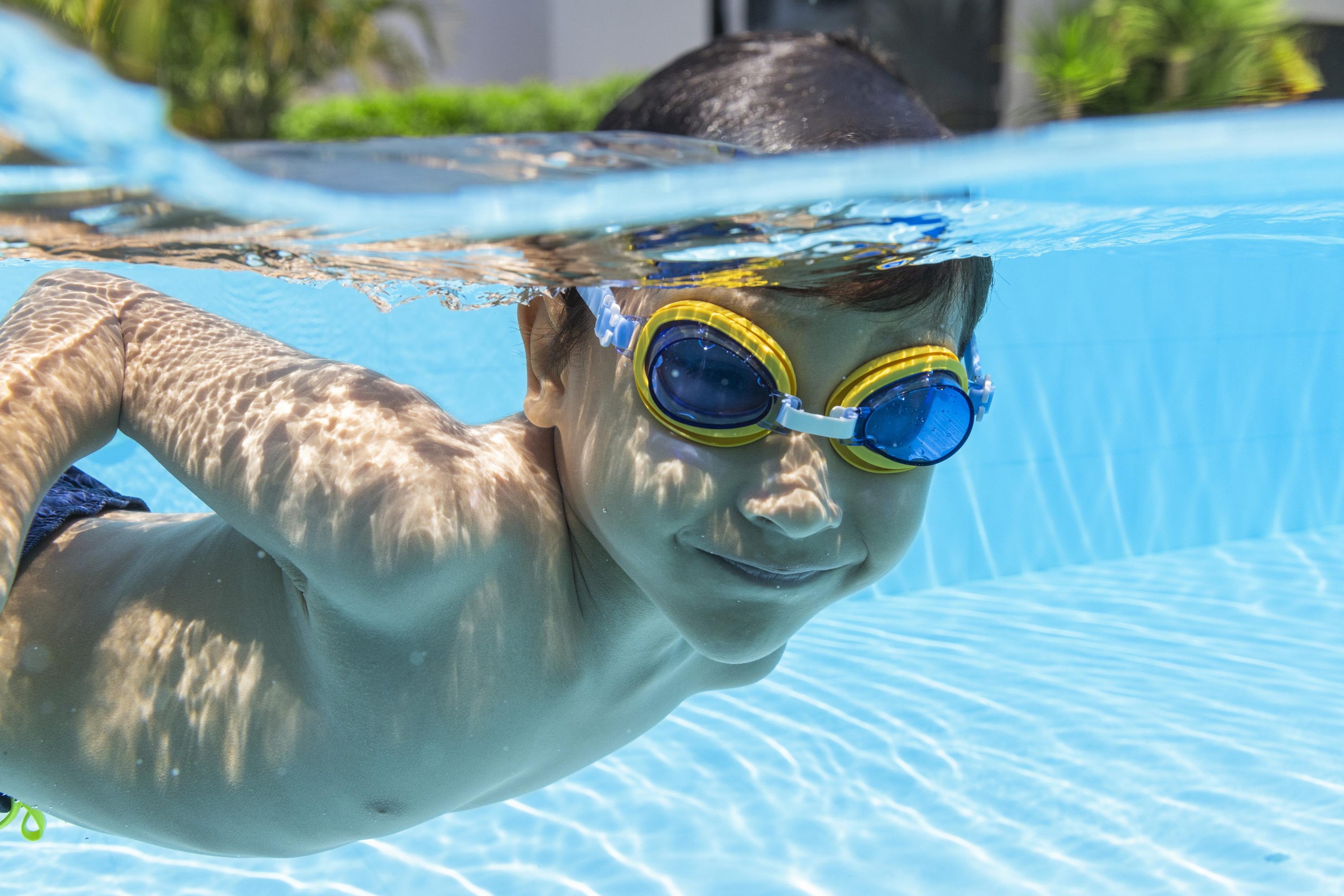 Aqua Burst Essential™ Schwimmbrille ab 3 Jahren, Blau