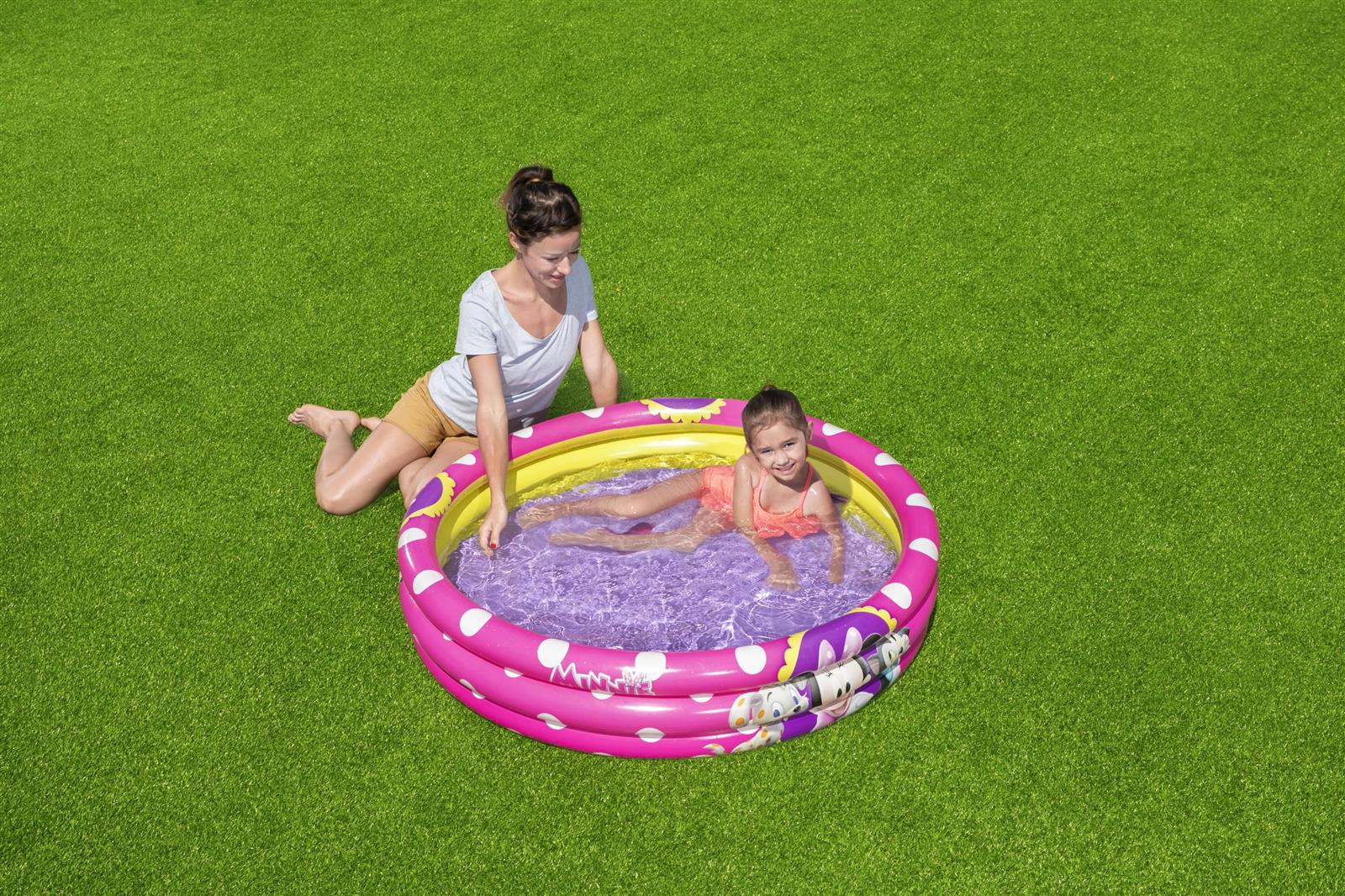Minnie ?48" x H10"/?1.22m x H25cm Minnie 3-Ring Pool