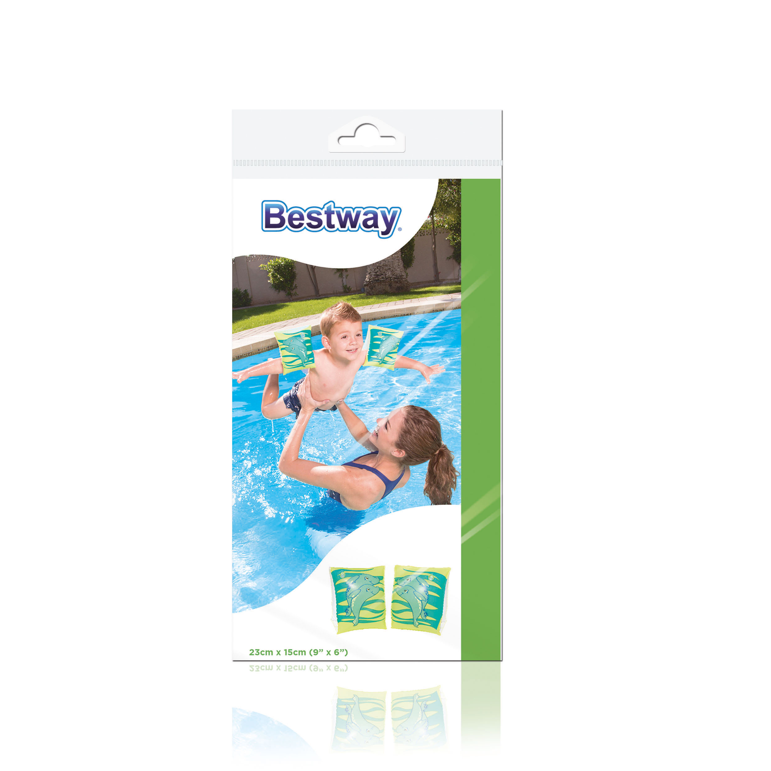 Bestway® Dolphin Armbands 23x15 cm, Schwimmflügel