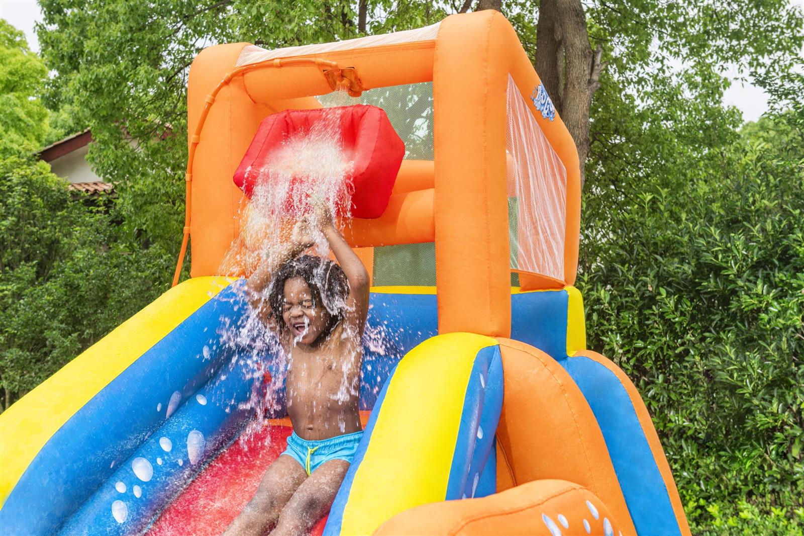 H2OGO!™ 12' x 10'6" x 8'10"/3.65m x 3.20m x 2.70m Turbo Splash Water Zone_Mega Water Park