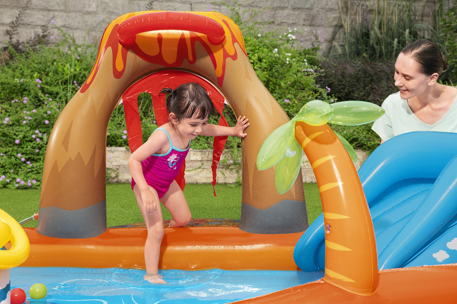 Wasserspielcenter Lava Lagoon 265 x 265 x 104 cm