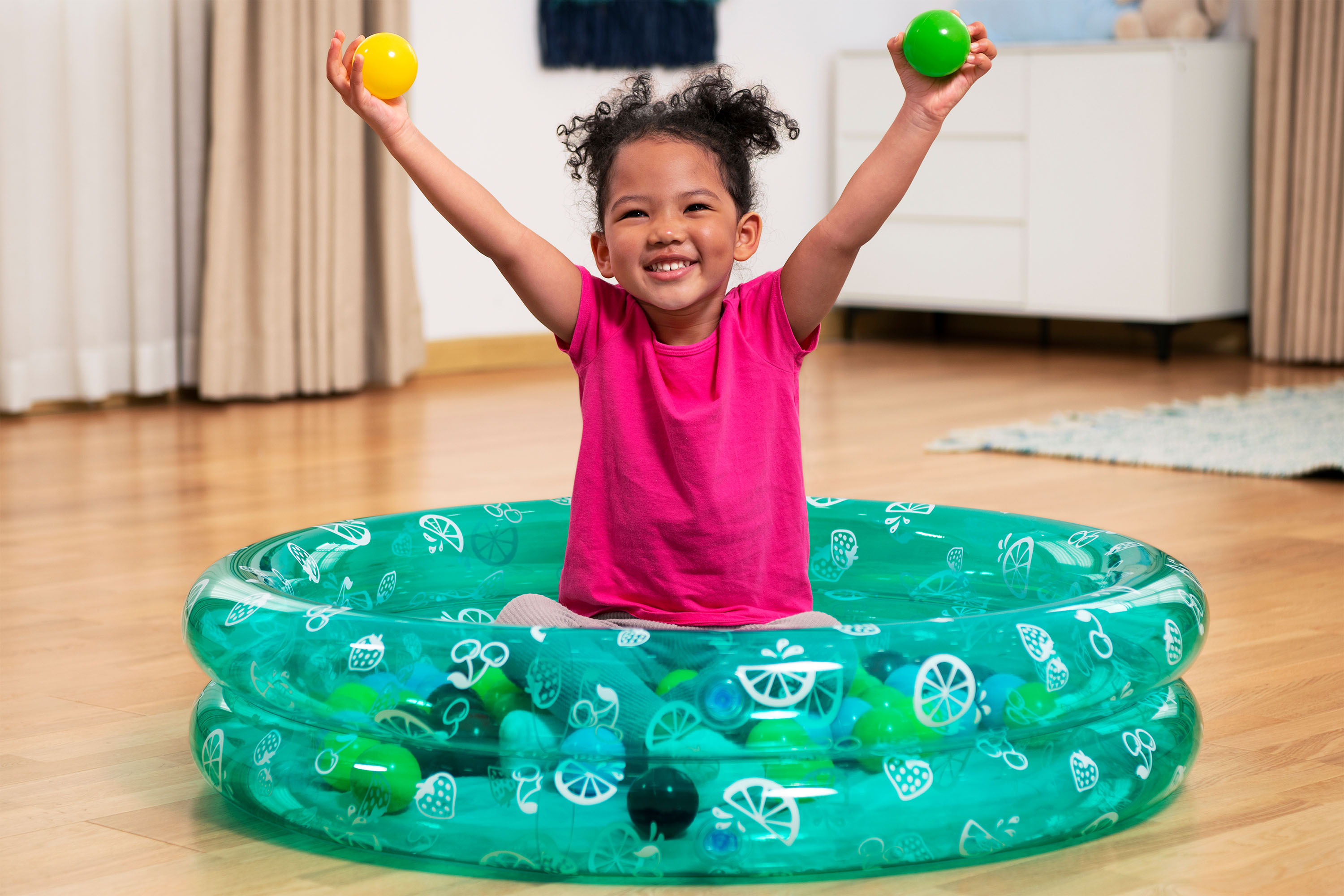 Planschbecken Splash & Play™ mit Spielbällen Ø 91 x 20 cm