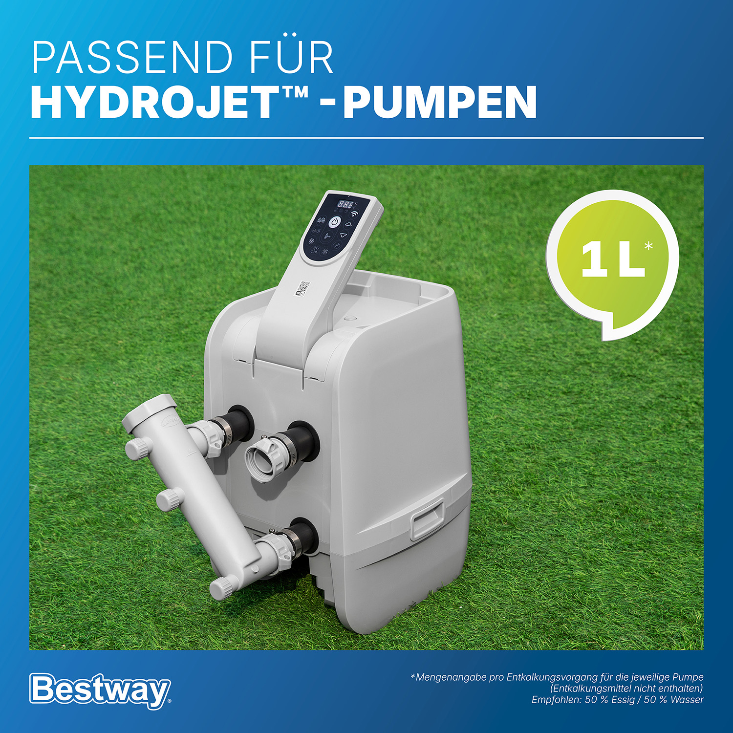 LAY-Z-SPA® Entkalker für alle LAY-Z-SPA® Pumpeneinheiten