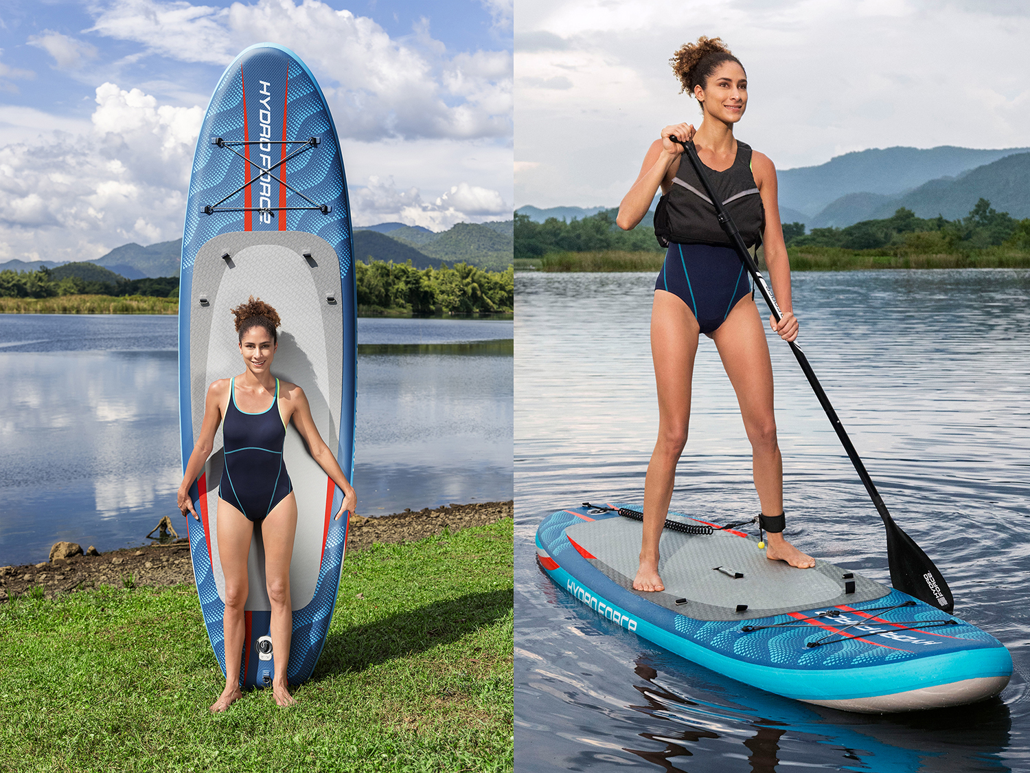 Hydro Force® SUP Allround Board-Set Oceana™ mit Sitz 305 x 84 x 15 cm