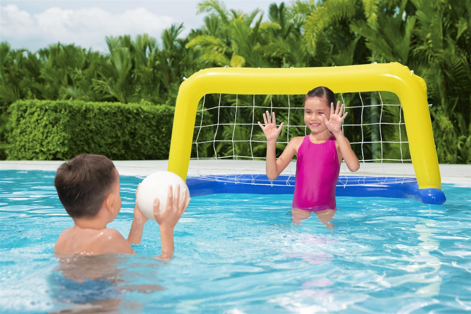 Schwimmendes Wasserball-Set 142 x 76 cm