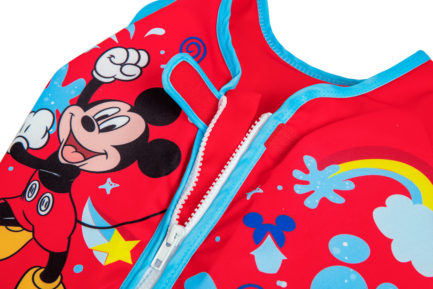 Swim Safe ABC™ Disney Junior® Schwimmweste mit Textilbezug Stufe B Mickey & Friends, 1-3 Jahre