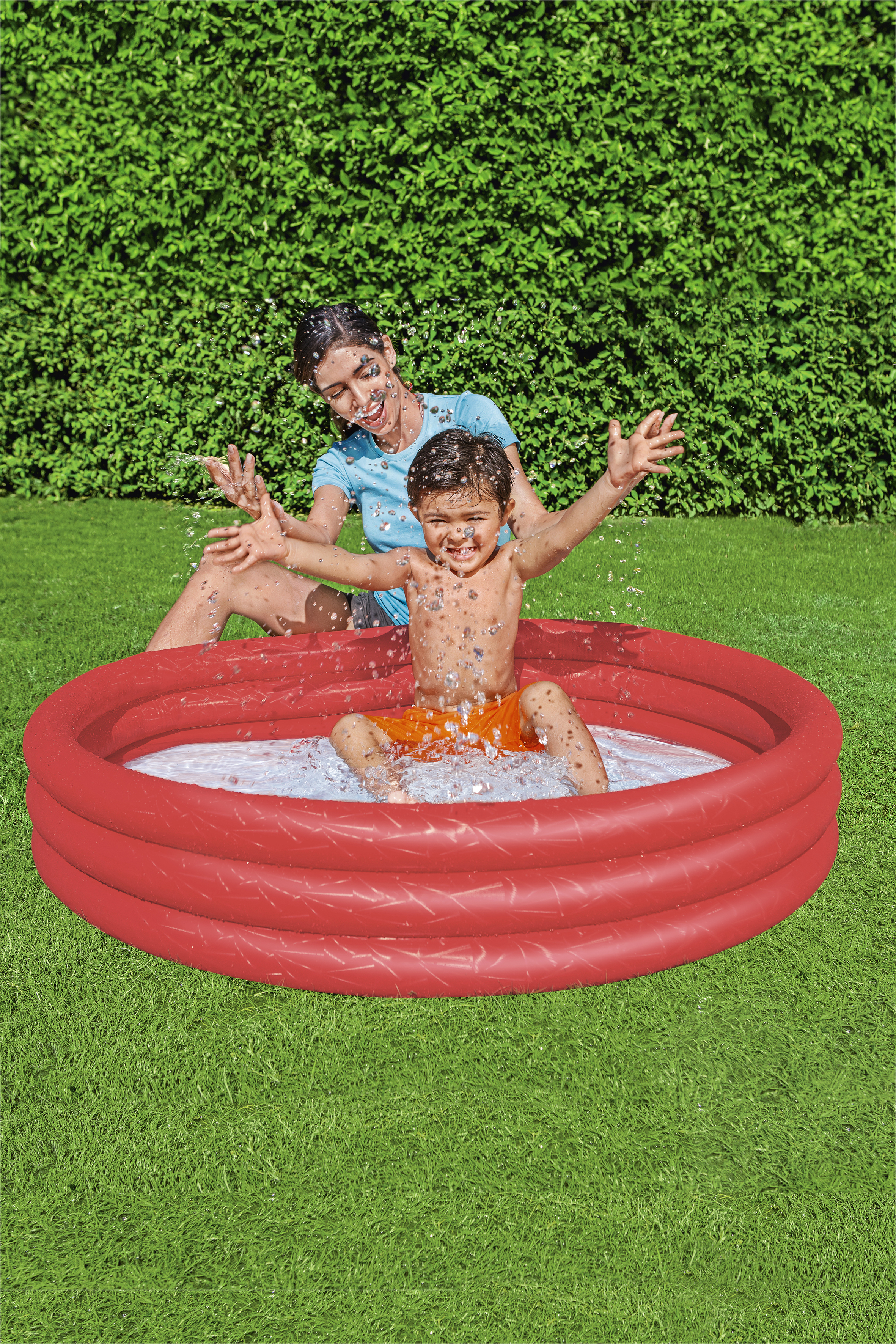 Planschbecken Splash 'n Smile™ Ø 102 x 25 cm Planschbecken Splash 'n Smile™ Ø 102 x 25 cm