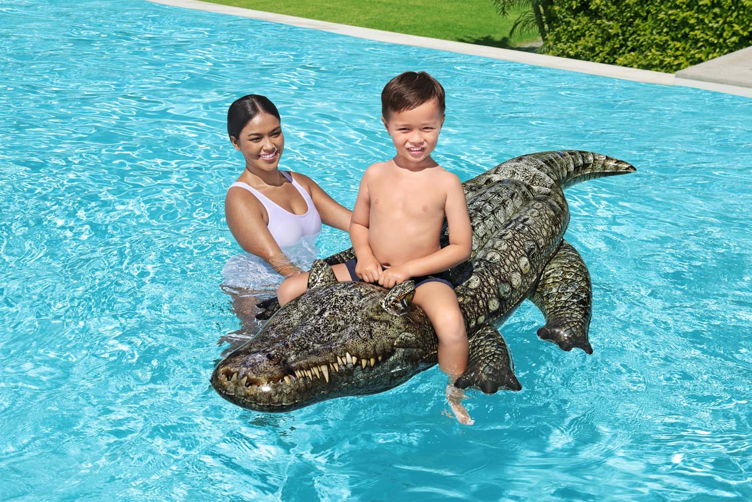 Realistic Reptile™ Schwimmtier 193 x 94 cm