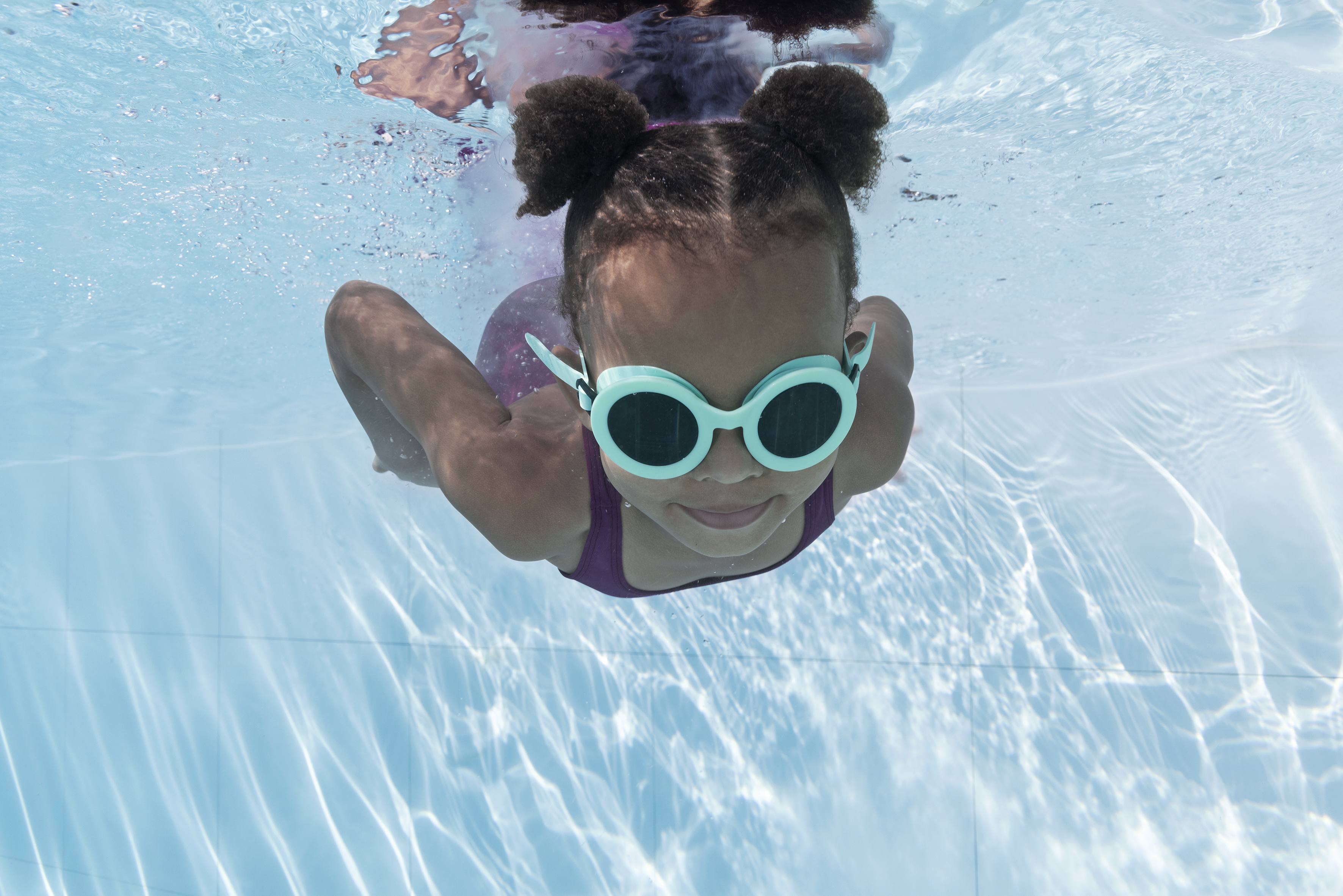 Schwimmbrille Aquashades™ ab 3 Jahren, Türkis