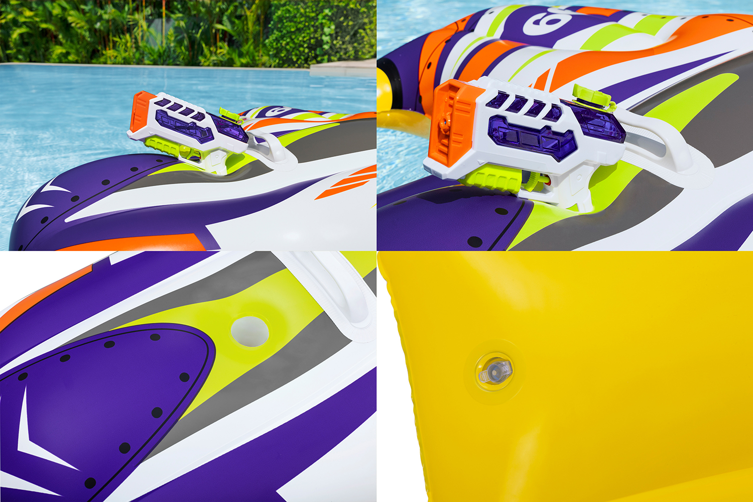 Schwimmspielzeug Splash Shuttle™ 117 x 107 cm