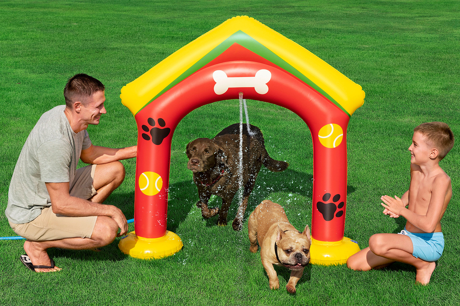 Wassersprinkler Pfote für Haustiere 142 x 36 x 127 cm Wassersprinkler Pfote für Haustiere 142 x 36 x 127 cm