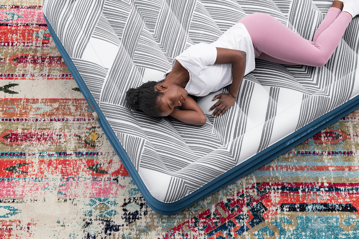 TriTech® Doppelluftbett Fashion Flock™ mit integrierter Elektropumpe 203 x 152 x 36 cm TriTech® Doppelluftbett Fashion Flock™ mit integrierter Elektropumpe 203 x 152 x 36 cm