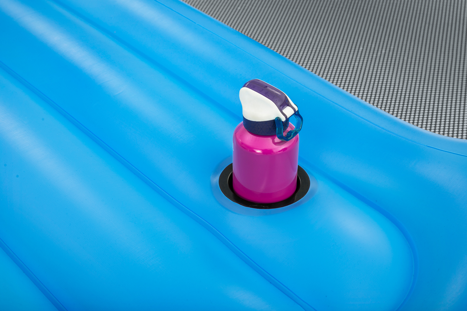 Badeinsel Summer Slide™ mit Wasserrutsche 376 x 311 cm