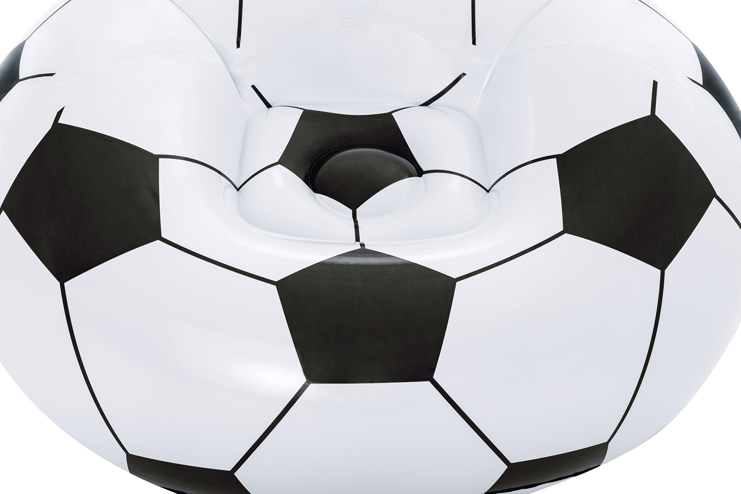 Up, In & Over™ 45" x 44" x 26"/1.14m x 1.12m x 66cm Beanless Soccer Ball Chair