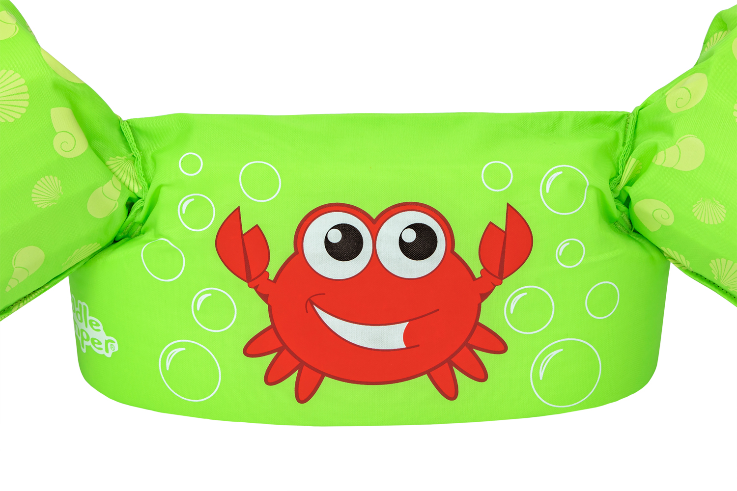 Puddle Jumper® Schwimmflügelweste Kleine Krabbe mit Textilbezug, 2-6 Jahre