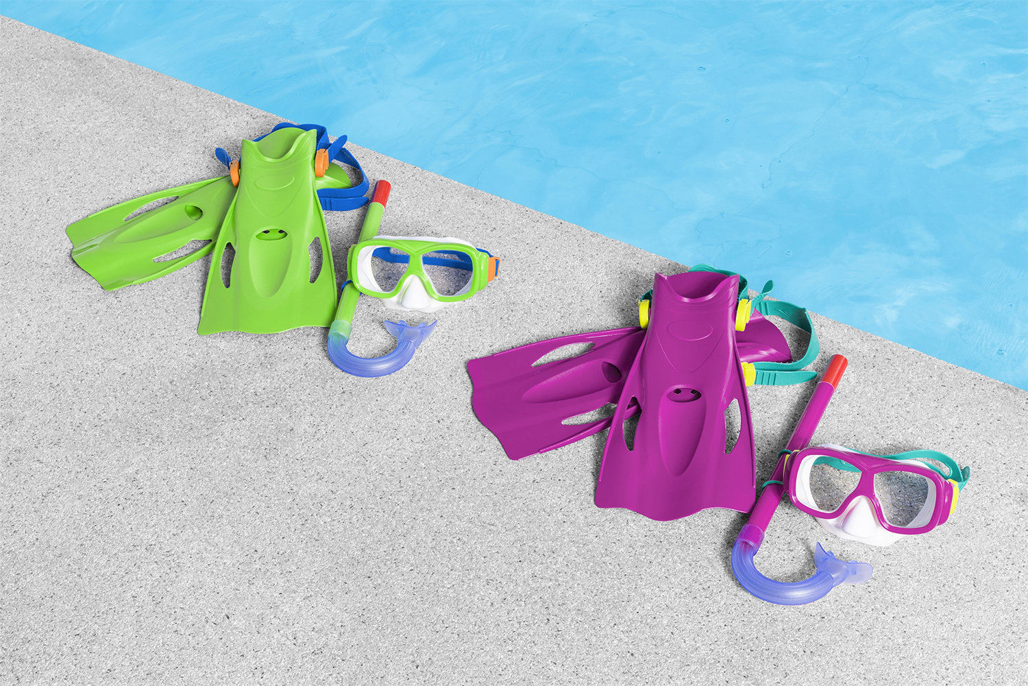 Explora Essential™ Schnorchel-Set ab 7 Jahren (Größe: 37-41) , sortiert Explora Essential™ Schnorchel-Set ab 7 Jahren (Größe: 37-41) , sortiert