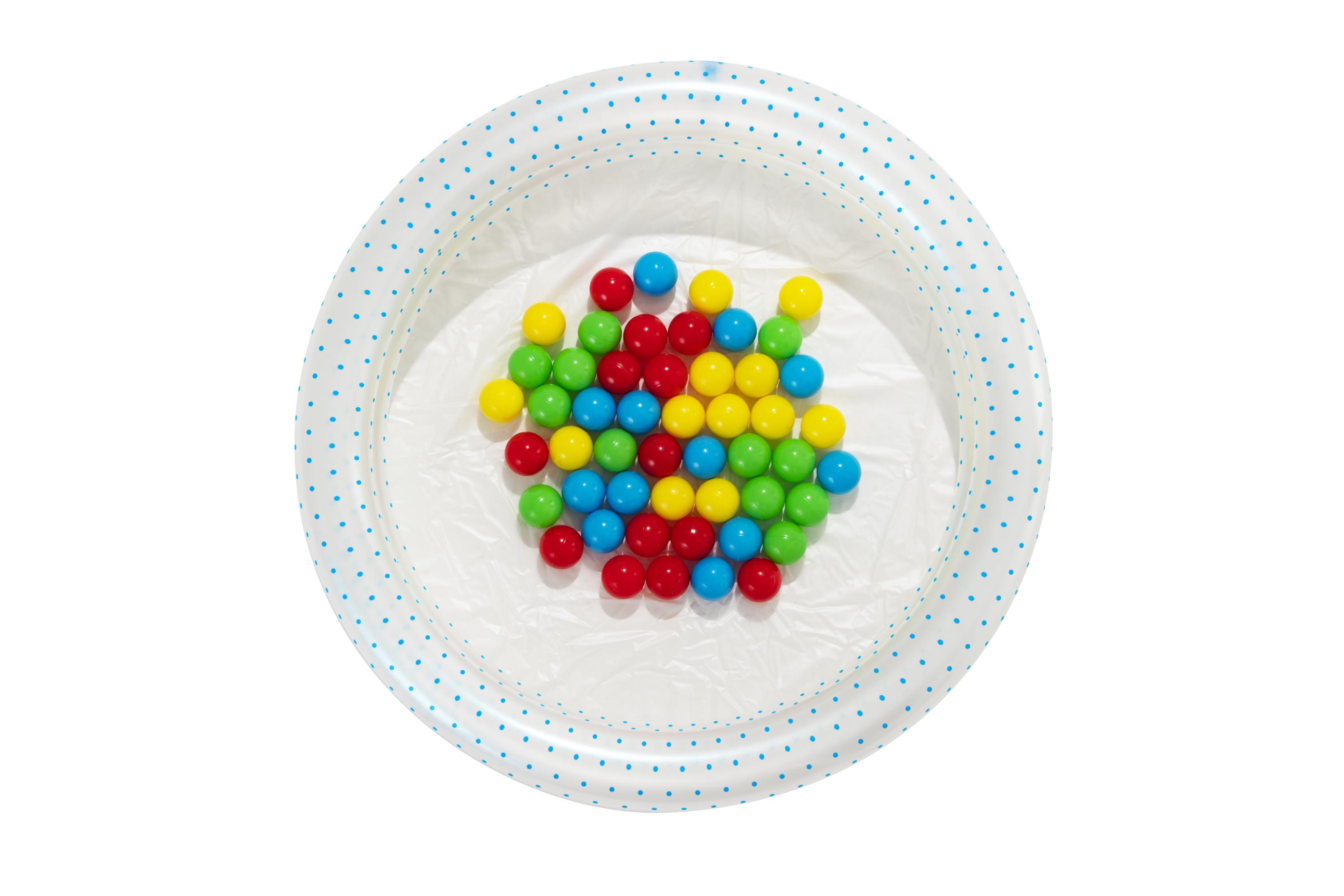 Up, In & Over™ ?36" x H8"/?91cm x H20cm 2-Ring Ball Pit Play Pool