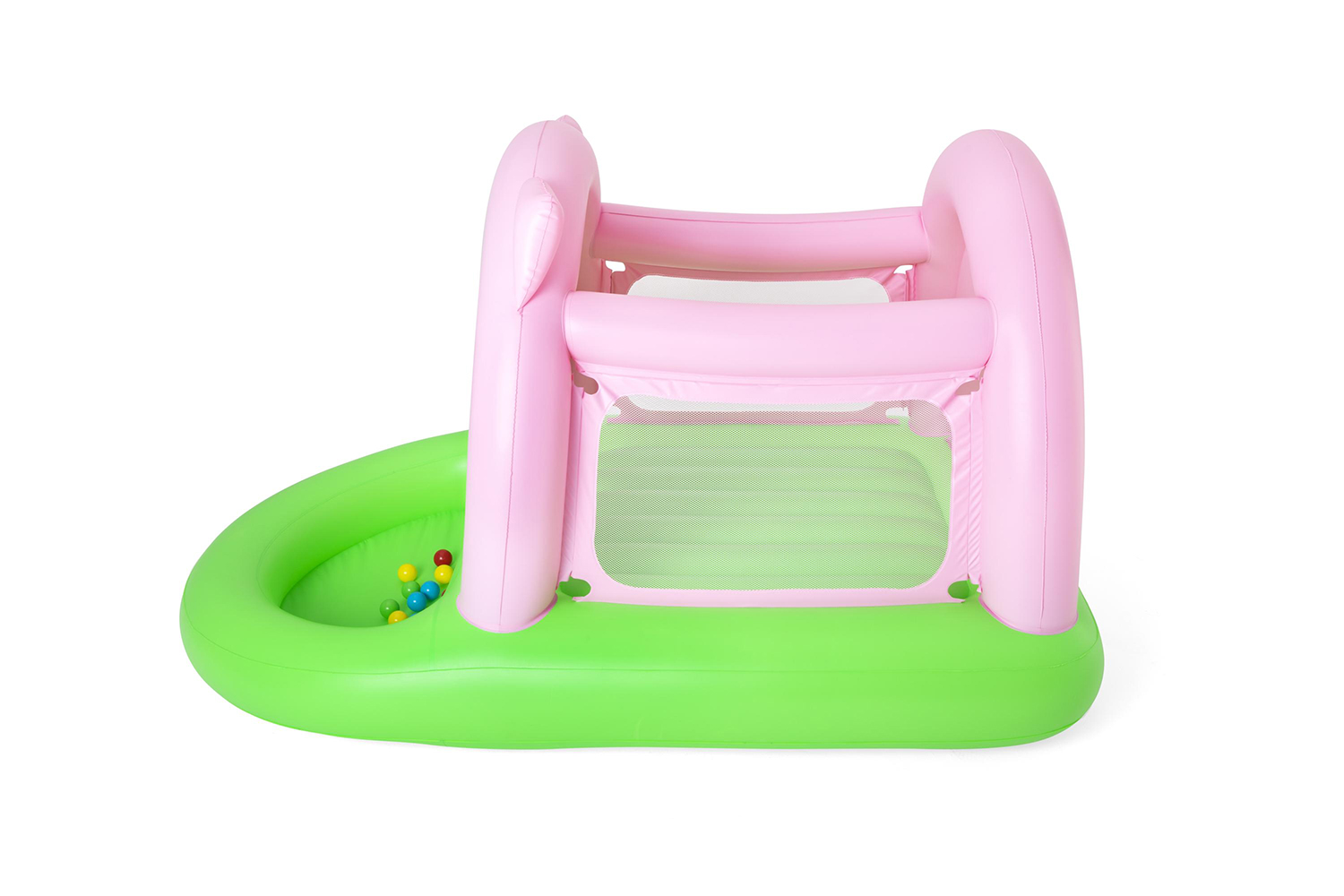 Up, In & Over™ 7'10" x 64" x 54"/2.39m x 1.62m x 1.37m Oinkster Pig Bouncer and Ball Pit Up, In & Over™ 7'10" x 64" x 54"/2.39m x 1.62m x 1.37m Oinkster Pig Bouncer and Ball Pit