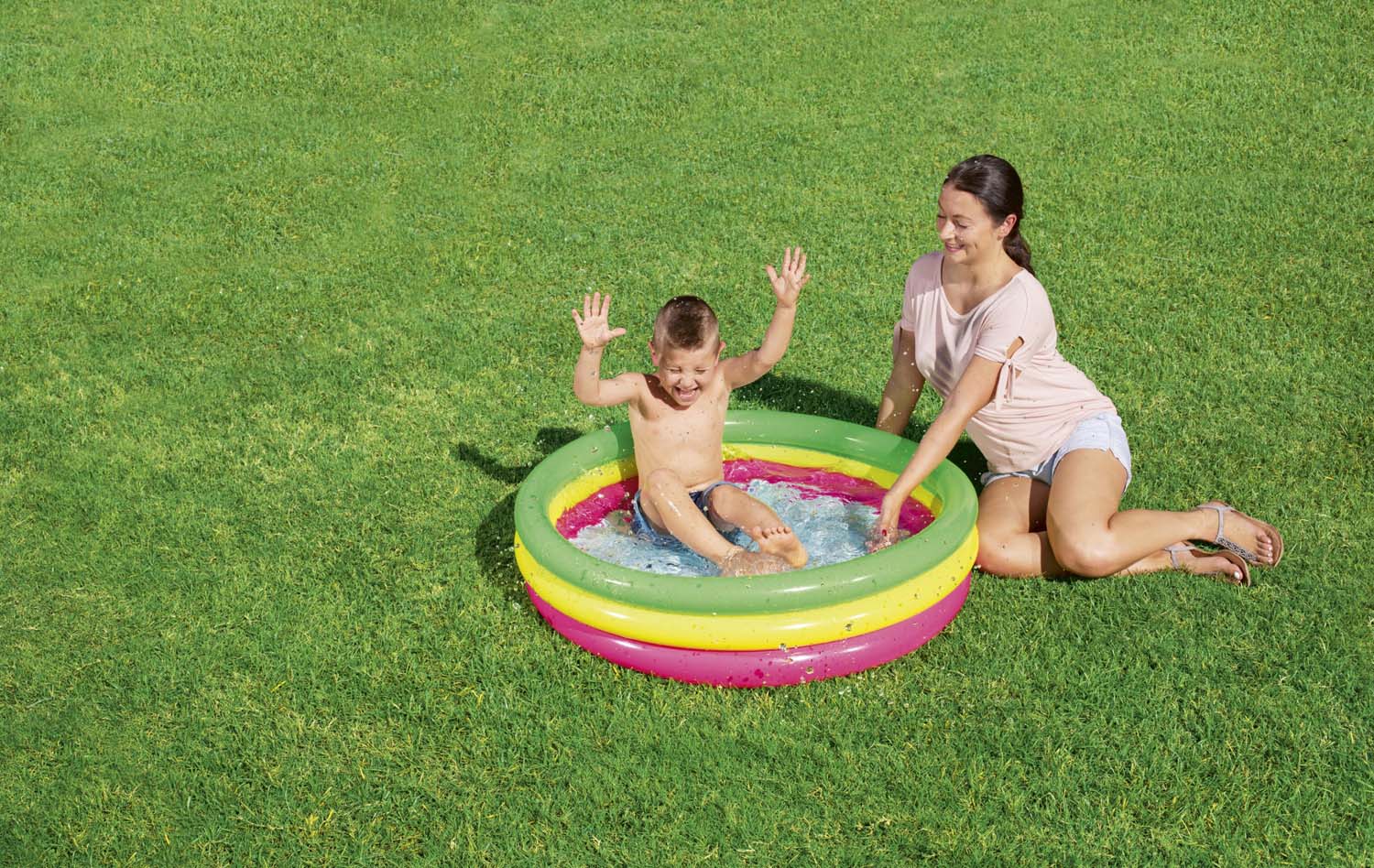 Bestway® ?40" x H10"/?1.02m x H25cm Summer Set Pool