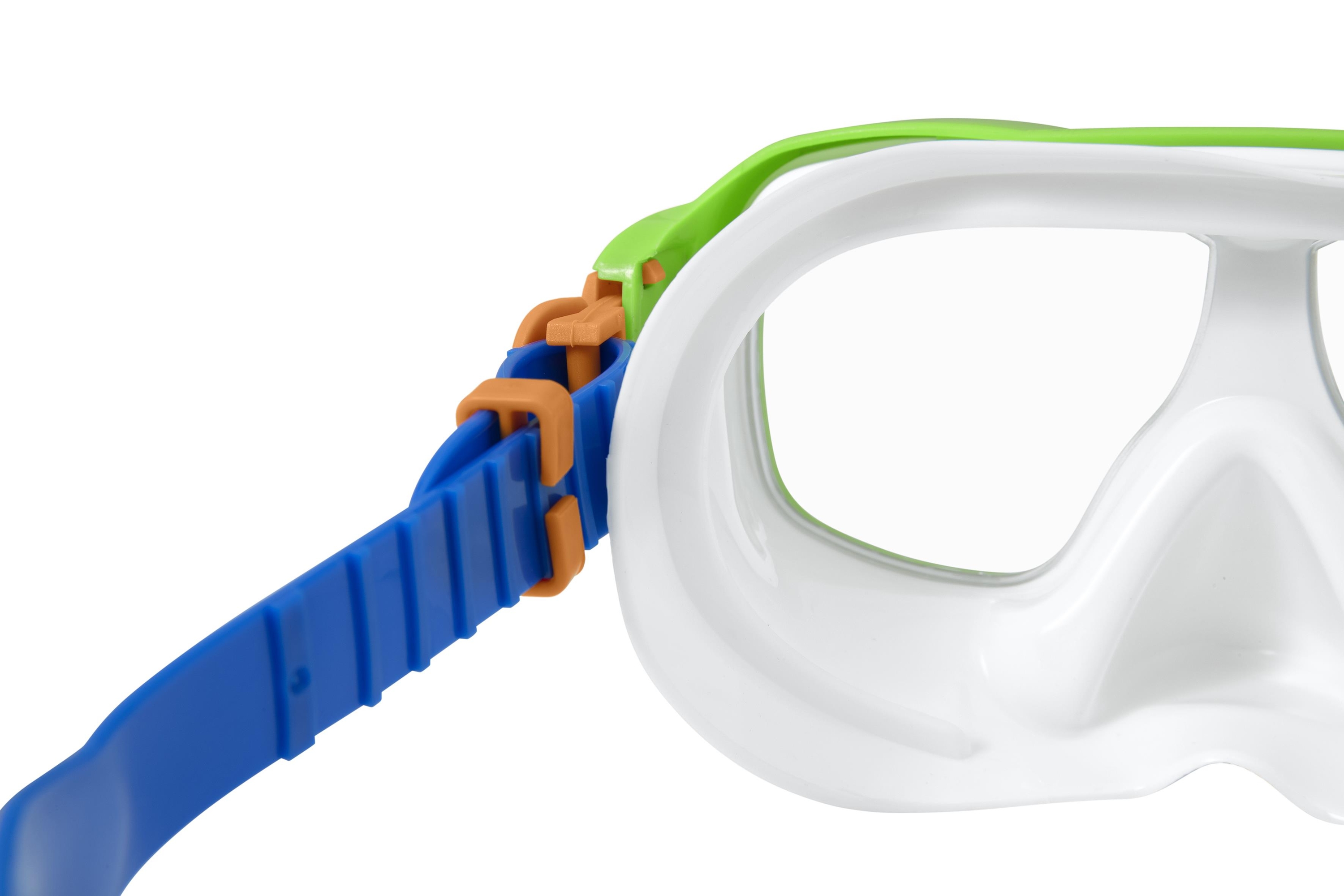 Explora Essential™ Tauchmaske ab 7 Jahren, Grün