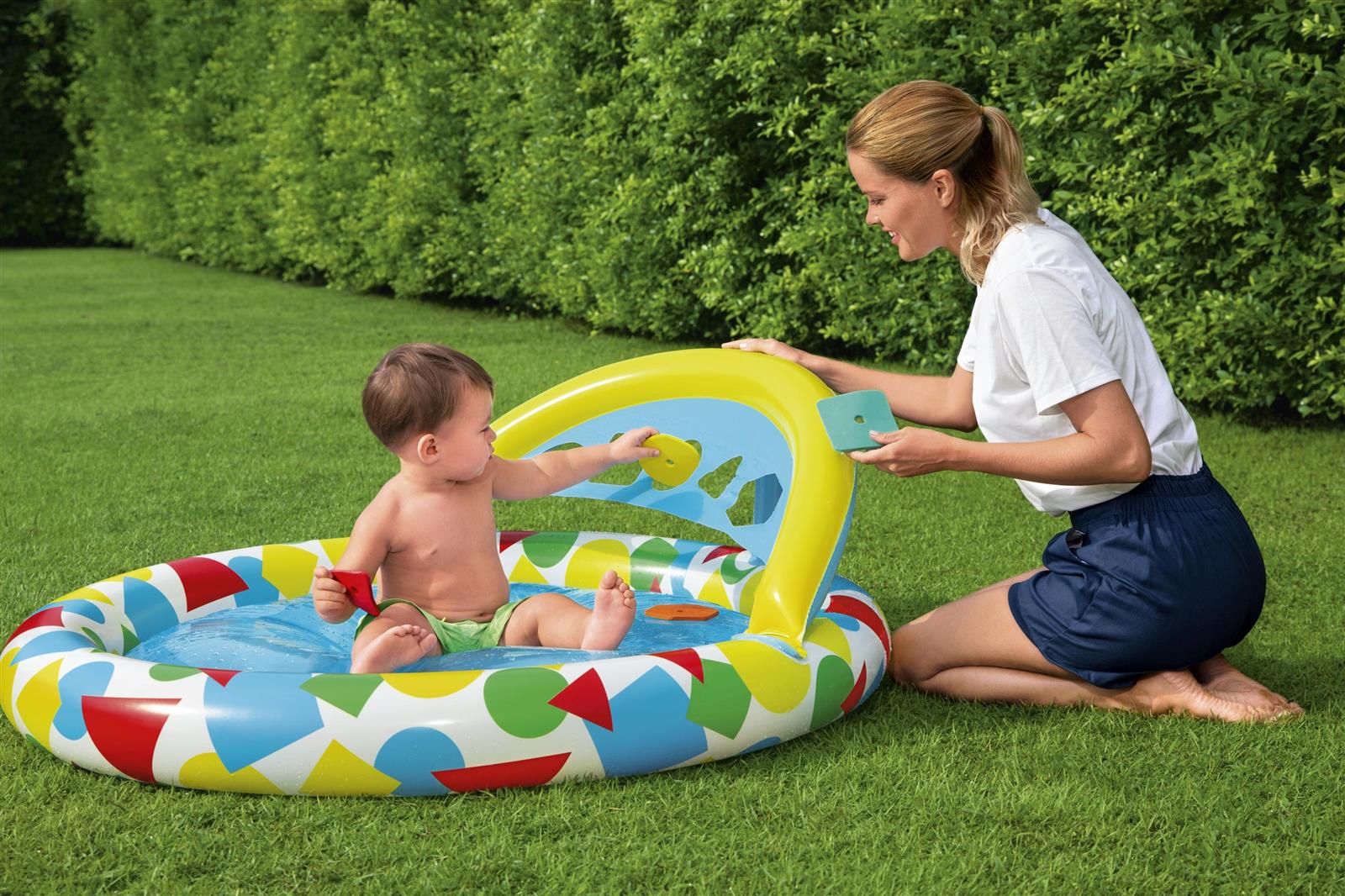 Lil' Splash & Learn™ Planschbecken 120 x 117 x 46 cm