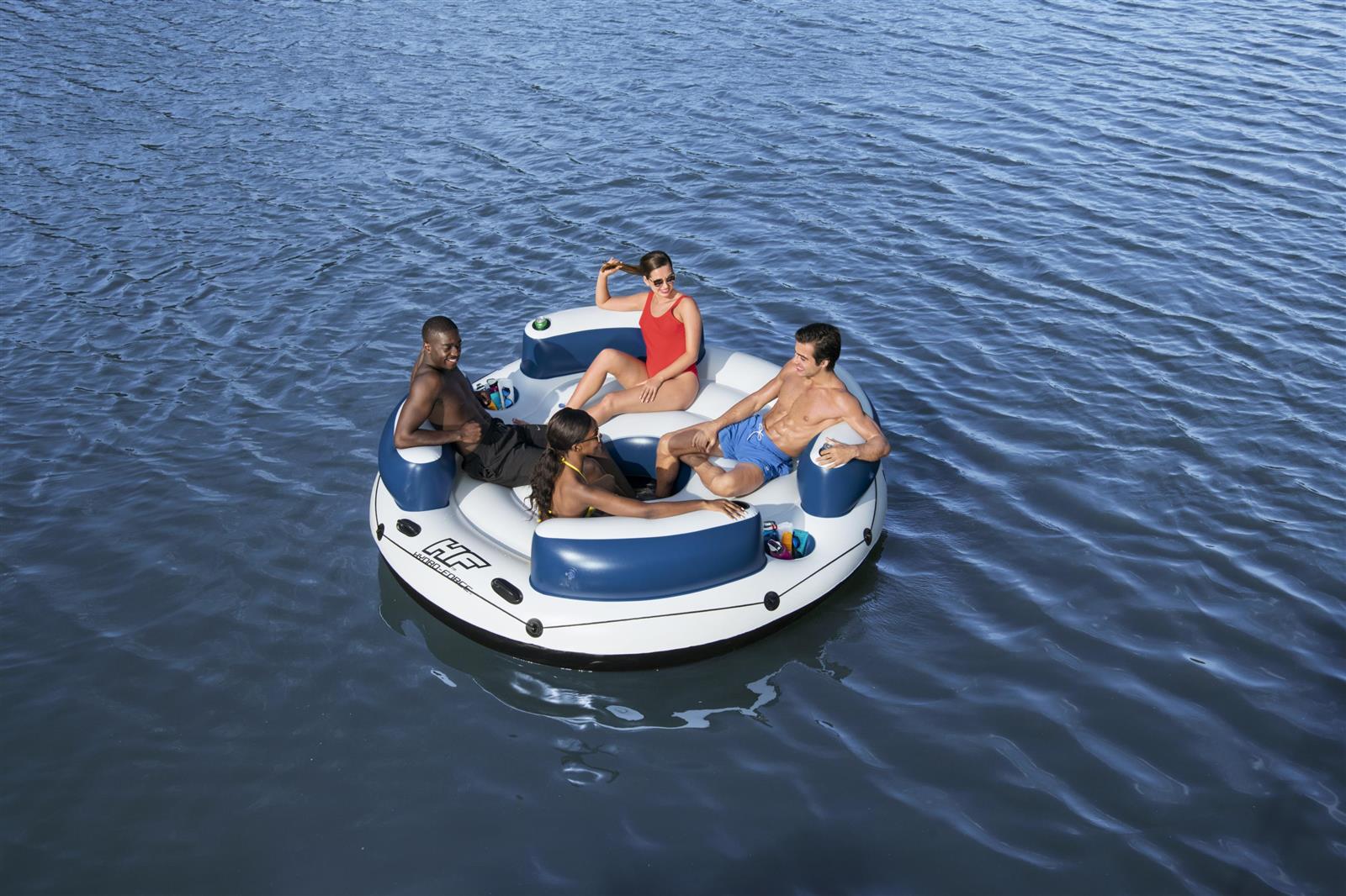 Hydro-Force™ 4-Personen-Badeinsel Lazy Dayz™ Ø 256 cm