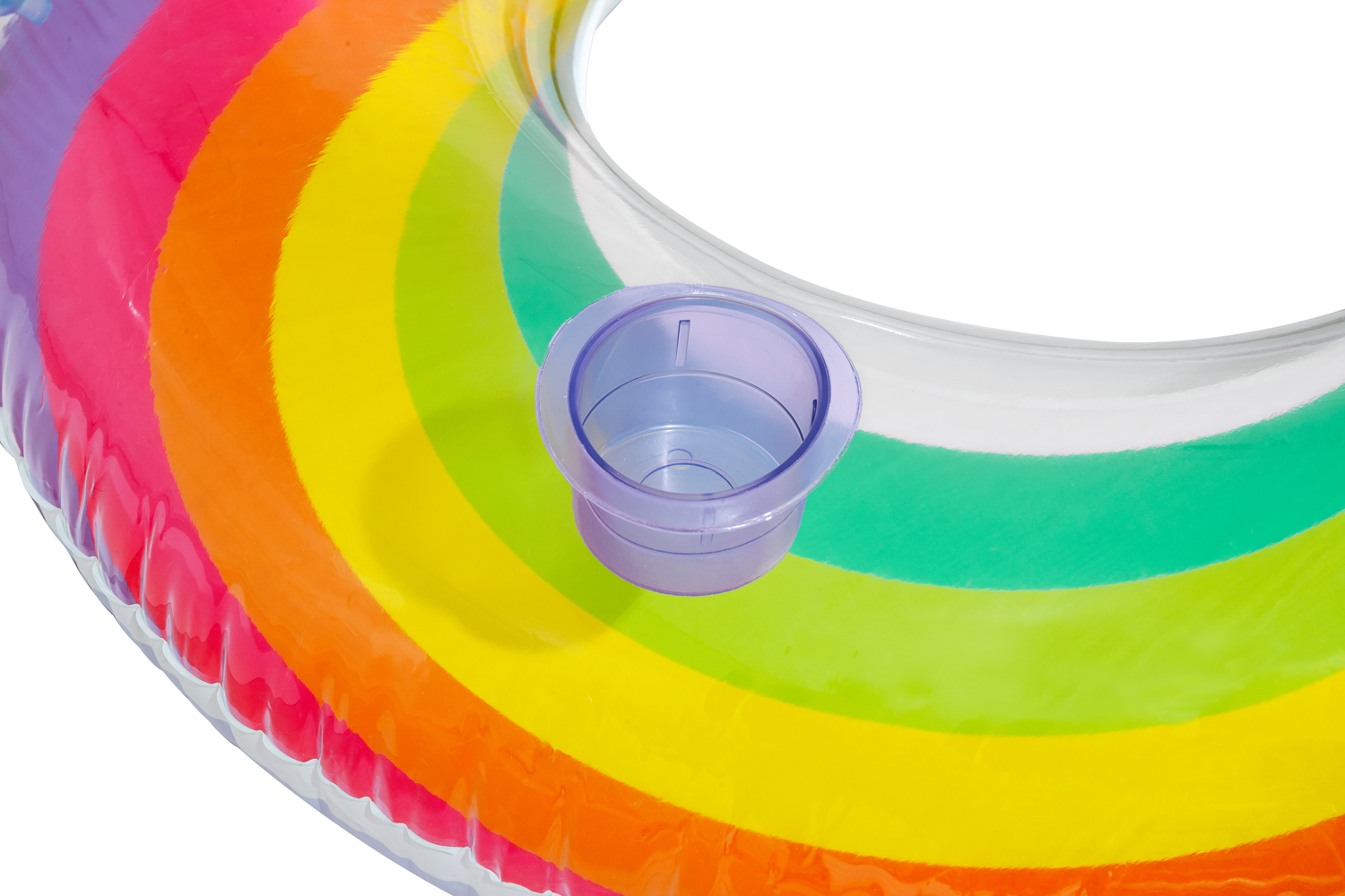 Rainbow Dreams™ Schwimmring mit Kopfstütze Ø 107 cm