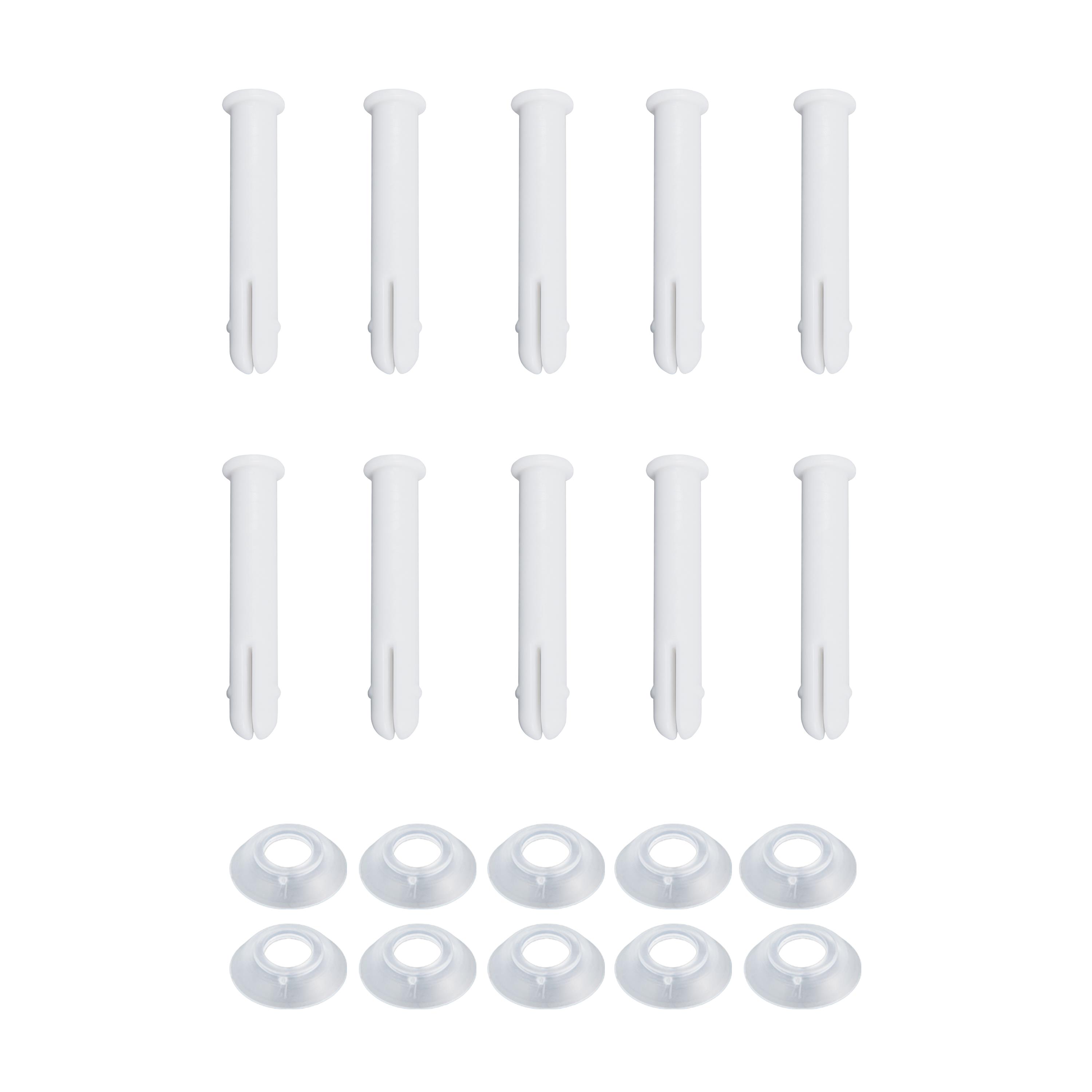 Bestway® Spare Part Pin and gasket set (white / 10 each) for various Power Steel™ pools, round