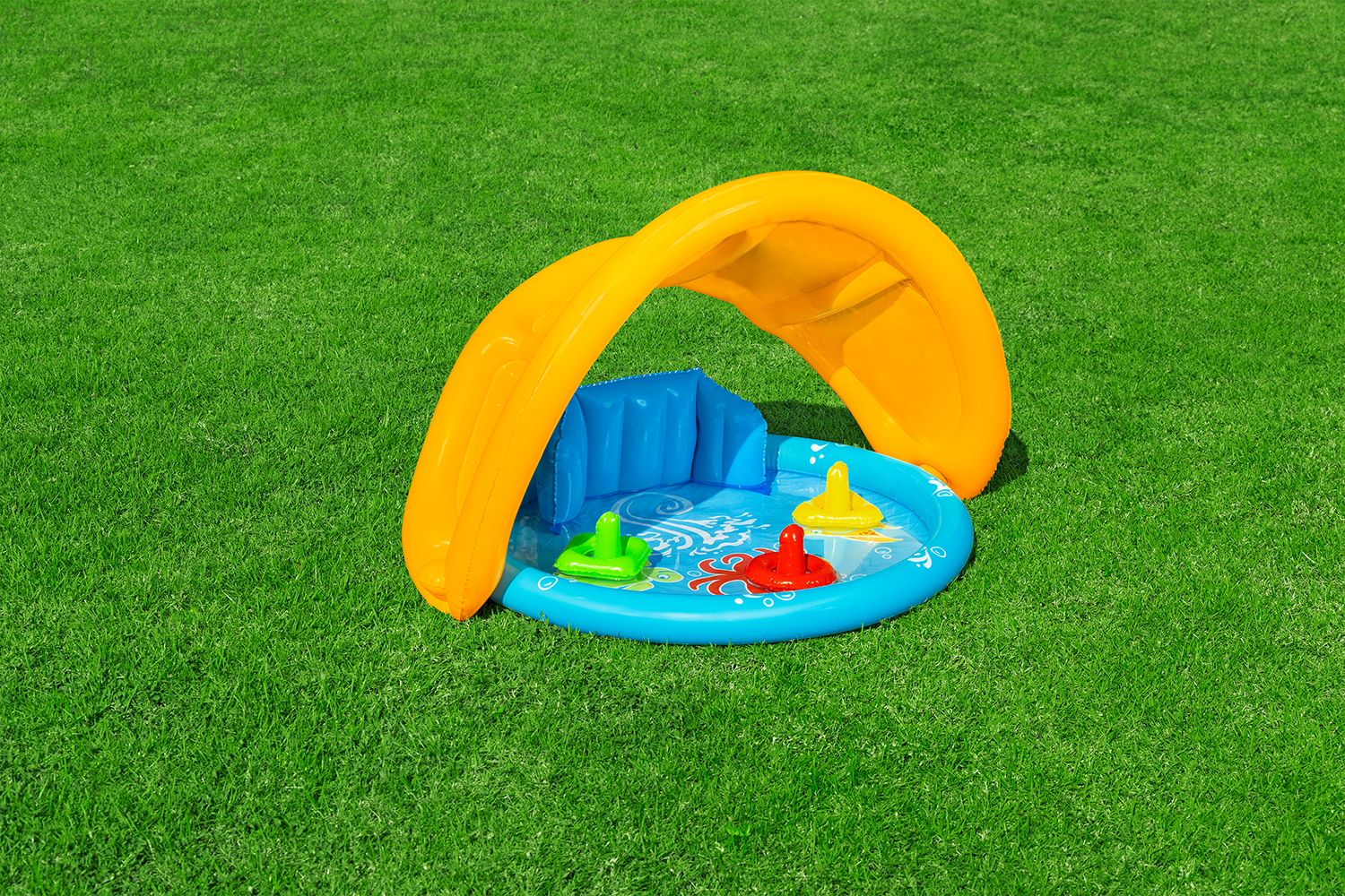 Lil' SeaShapes™ Planschbecken mit Sonnenschutzdach 115 x 89 x 76 cm