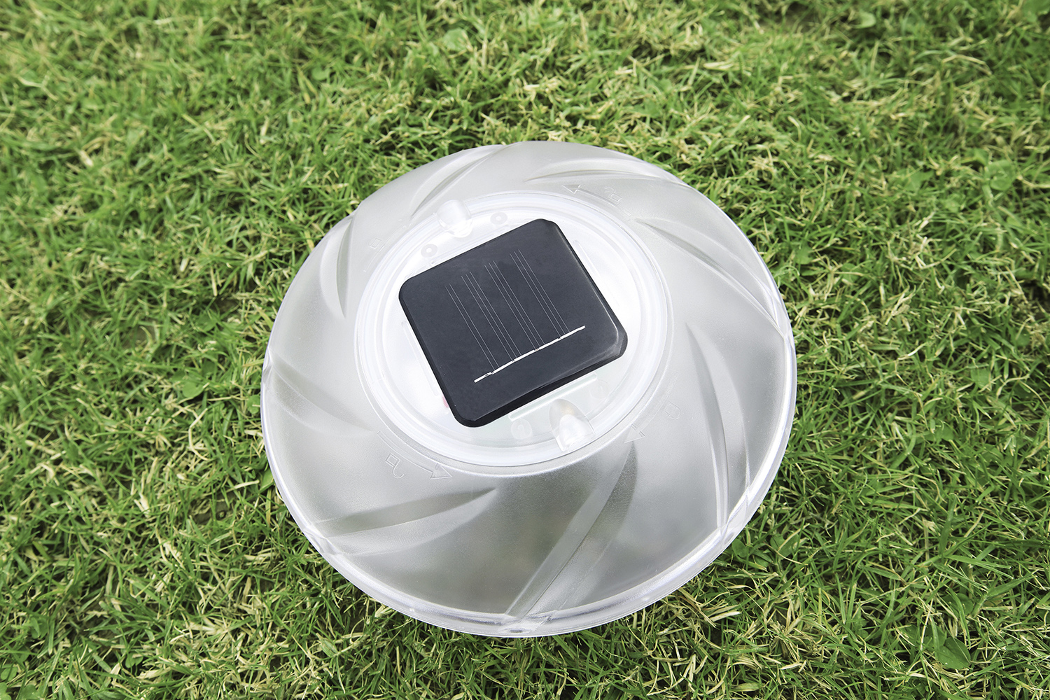 schwimmende Solar LED Poolleuchte, Ø 18 cm