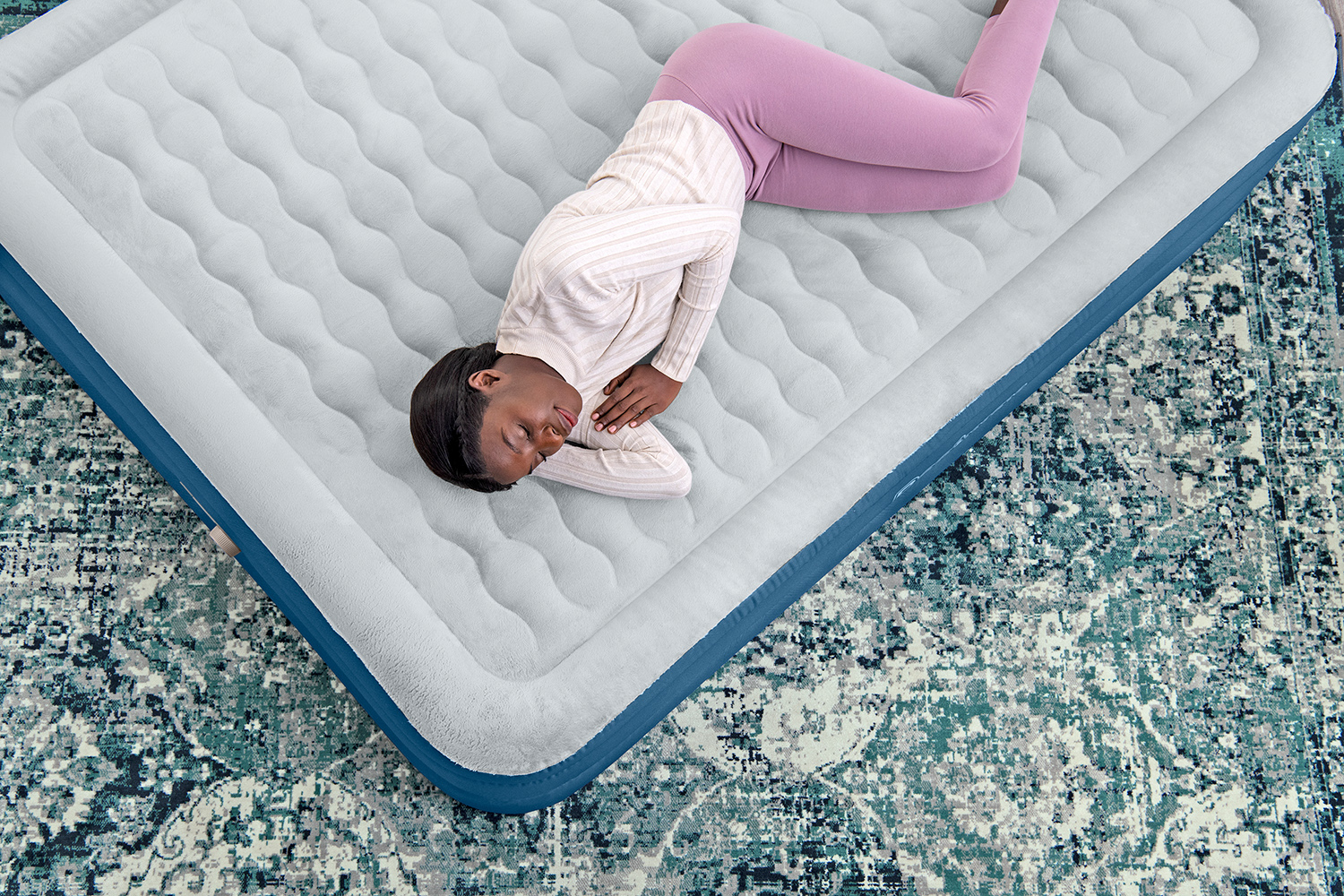 Fortech™ Doppelluftbett Snugable Top™ mit integrierter Elektropumpe 203 x 152 x 46 cm