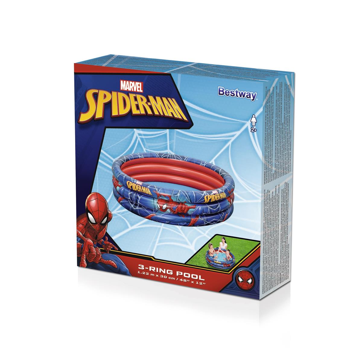 Spider-Man™ Planschbecken Ø 122 x 30 cm, rund