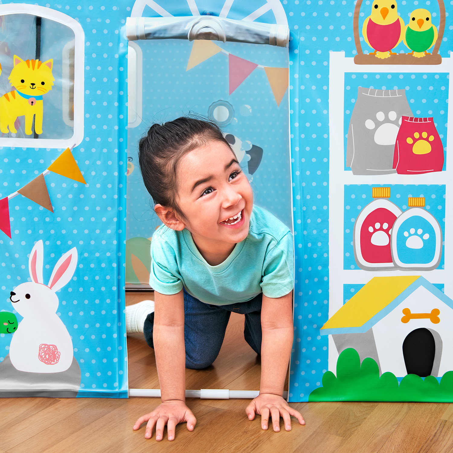 Spielhaus Purrfect Pets™ 102 x 76 x 114 cm Spielhaus Purrfect Pets™ 102 x 76 x 114 cm