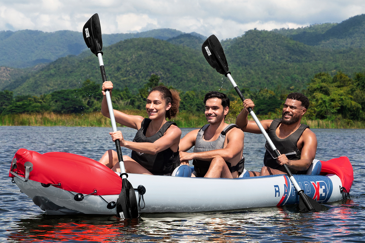 Hydro Force® Kajak-Set Rapid™ X3 381 x 100 x 44 cm