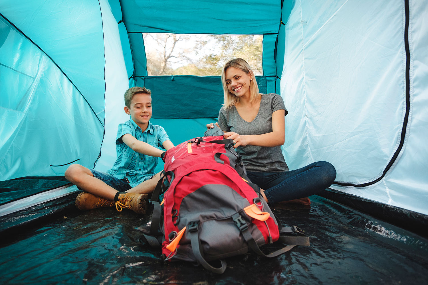 4 Personen Zelt Family Ground 4 460 x 230 x 185 cm 4 Personen Wurfzelt Cool Mount 4 240 x 210 x 100 cm