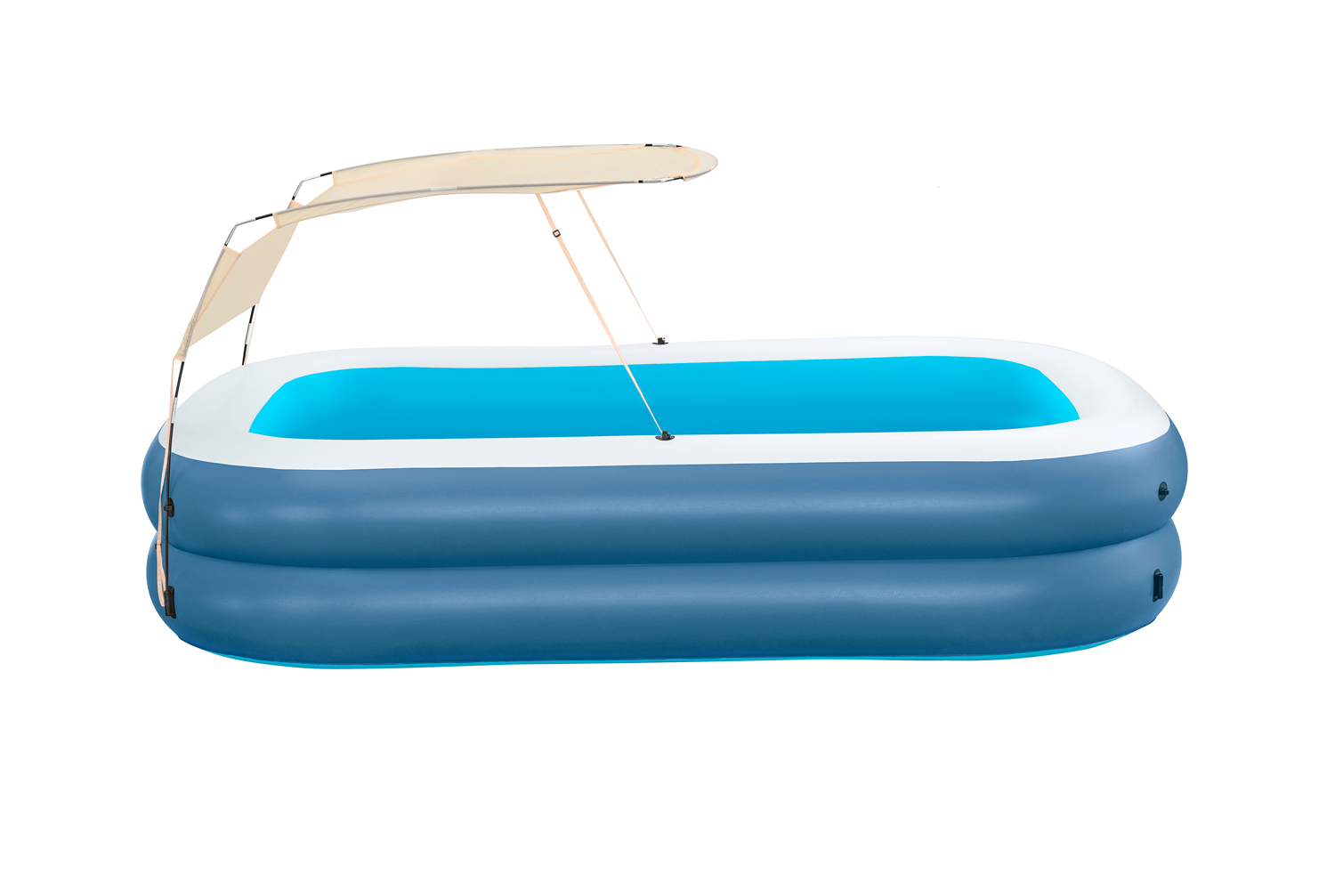 Family Pool Summer Bliss™ mit Sonnenschutzdach 254 x 178 x 140 cm