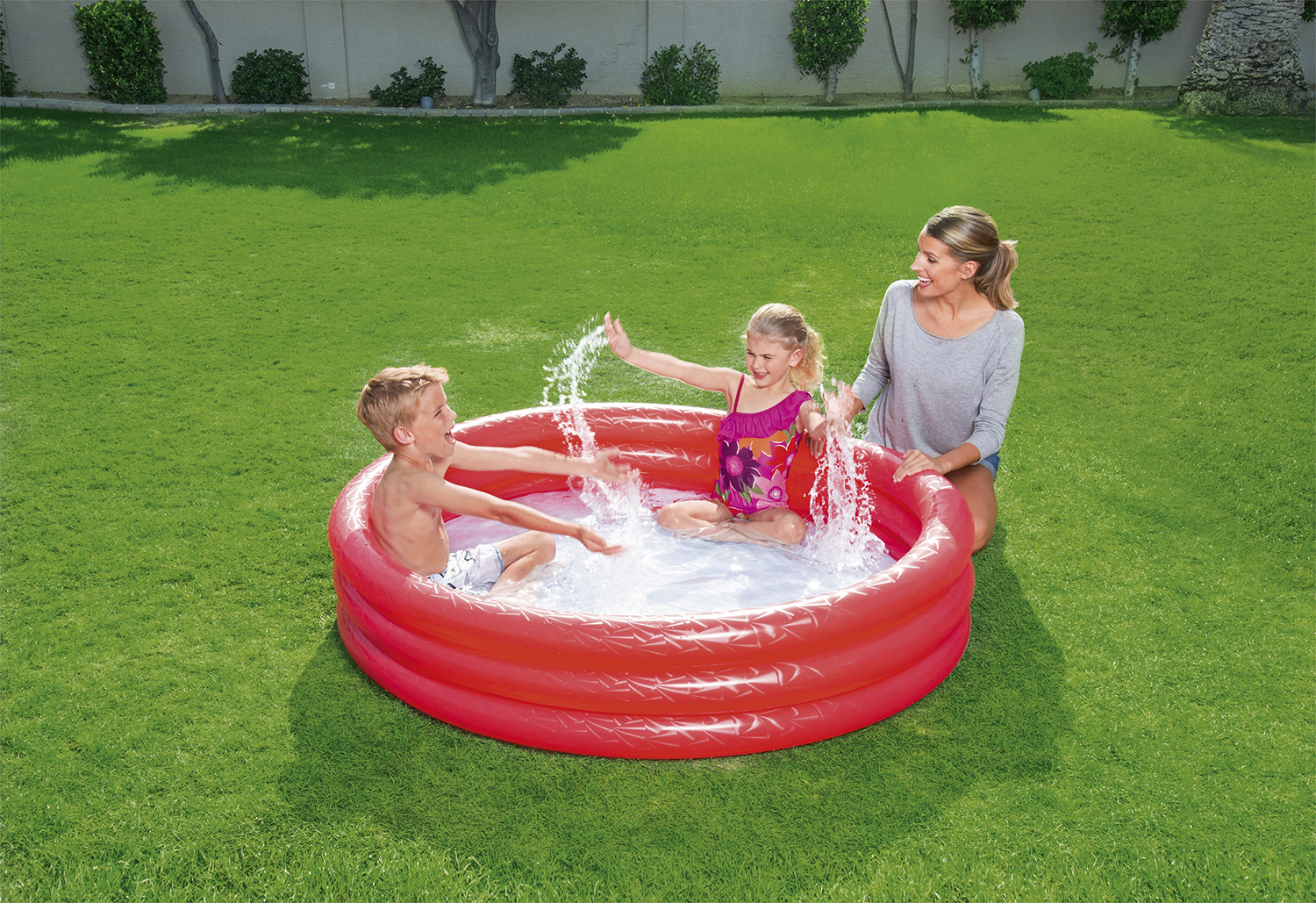 Planschbecken Splash 'n Smile™ Ø 152 x 30 cm, sortiert