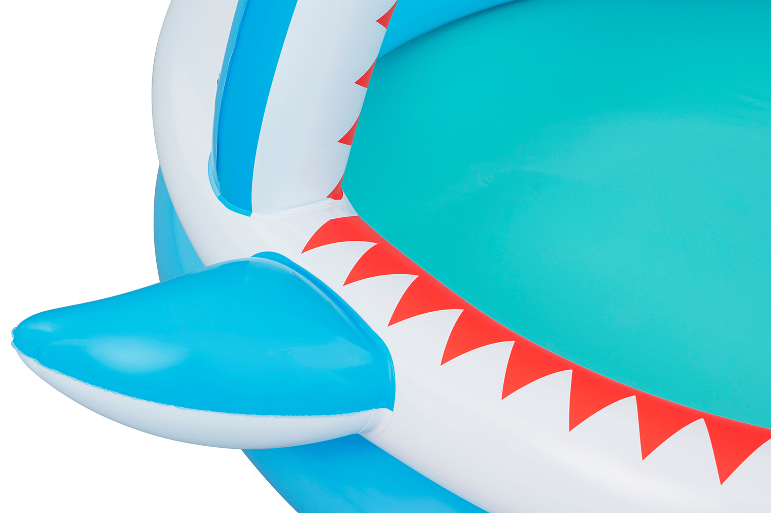 Planschbecken Sharktastic™ mit Wassersprinkler 163 x 127 x 92 cm