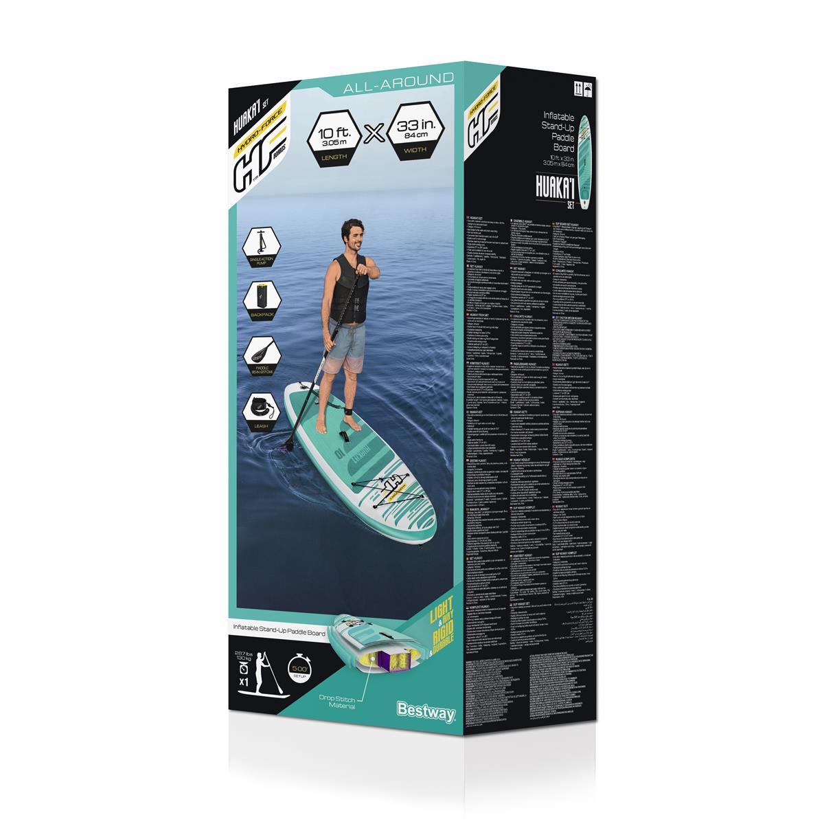 Hydro-Force™ SUP Allround Board-Set HuaKa'i 305 x 84 x 15 cm