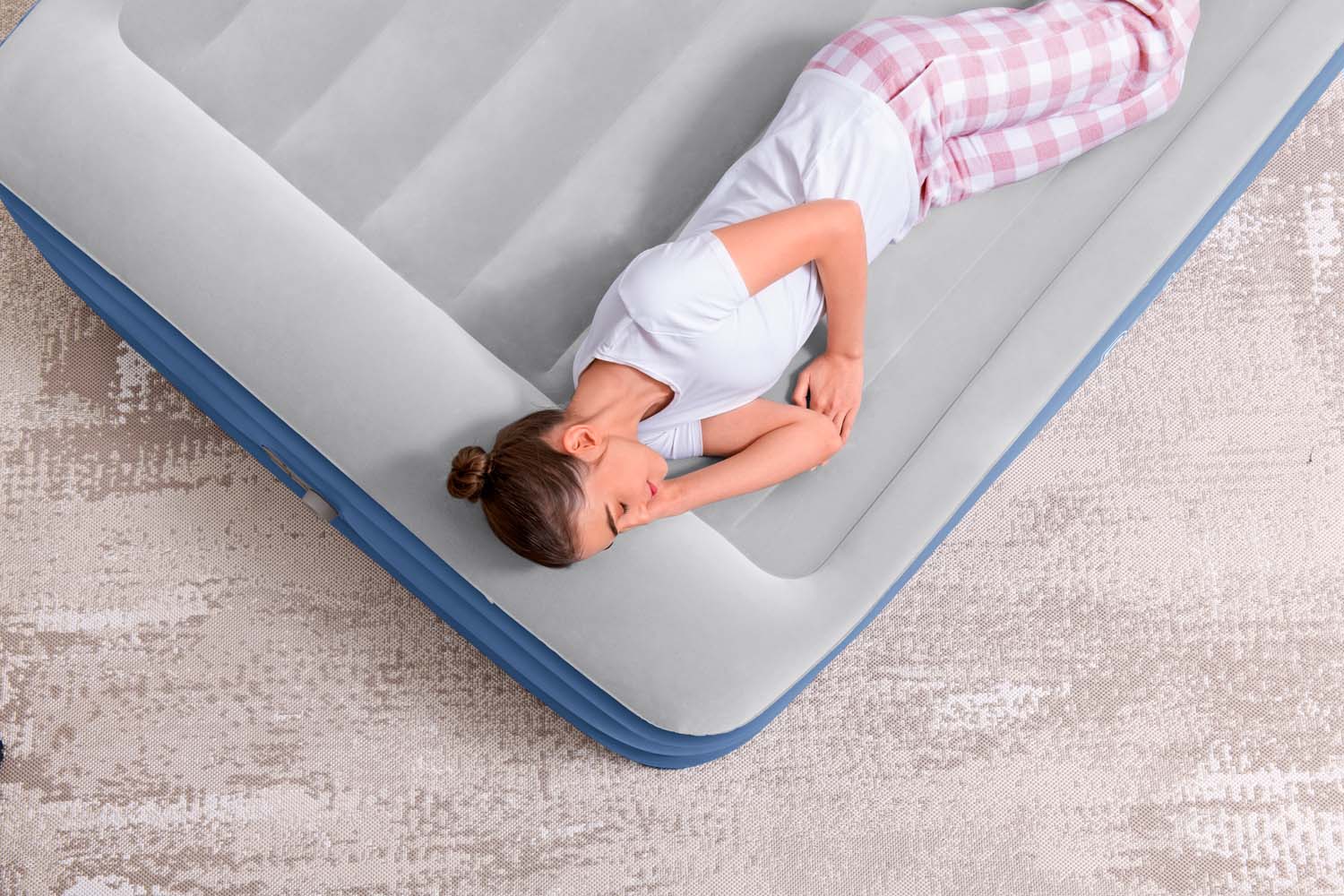 TriTech™ Doppelluftbett mit integrierter Elektropumpe 203 x 152 x 46 cm