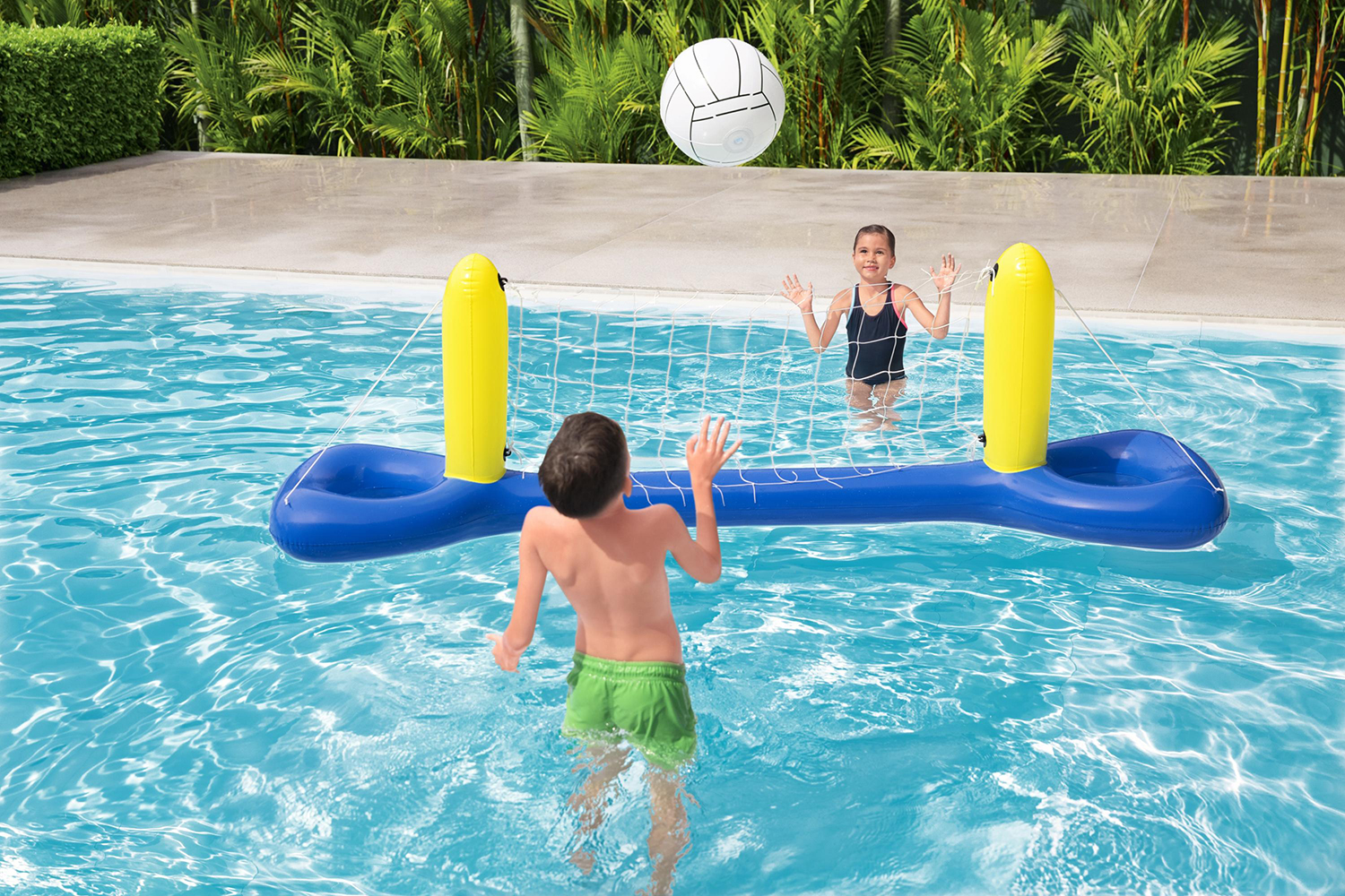 Schwimmendes Volleyball-Set 244 x 64 cm
