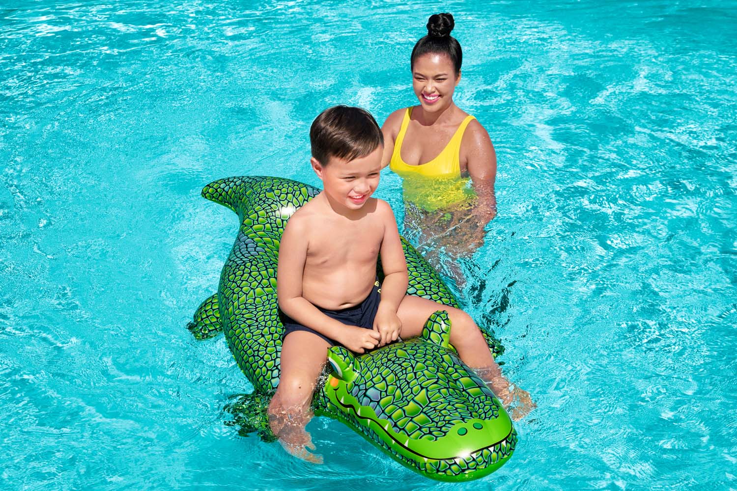 Schwimmtier Buddy Crocodile™ 152 x 71 cm