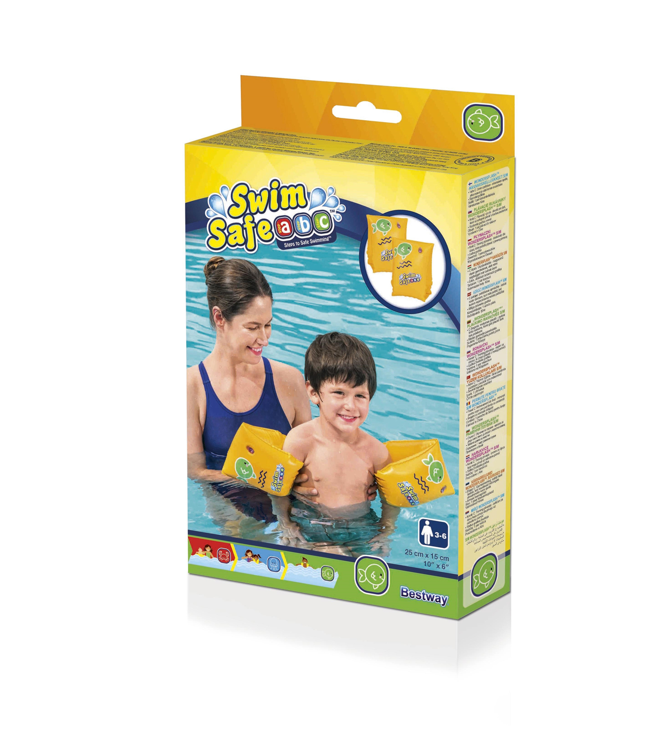 Swim Safe ABC™ Schwimmflügel Stufe C WonderSplash™,
3-6 Jahre