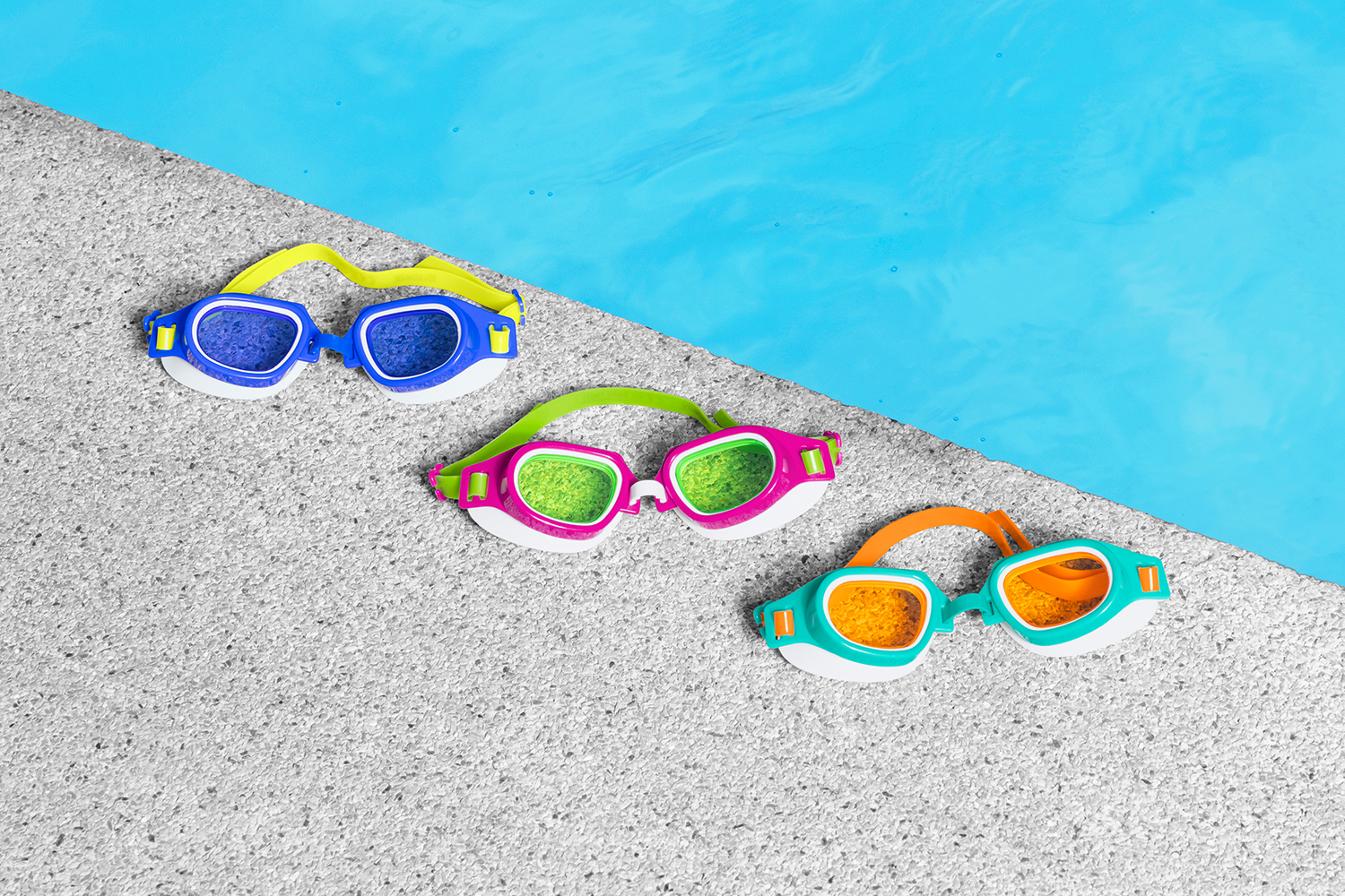 Aquanaut Essential™ Schwimmbrille ab 7 Jahren, sortiert