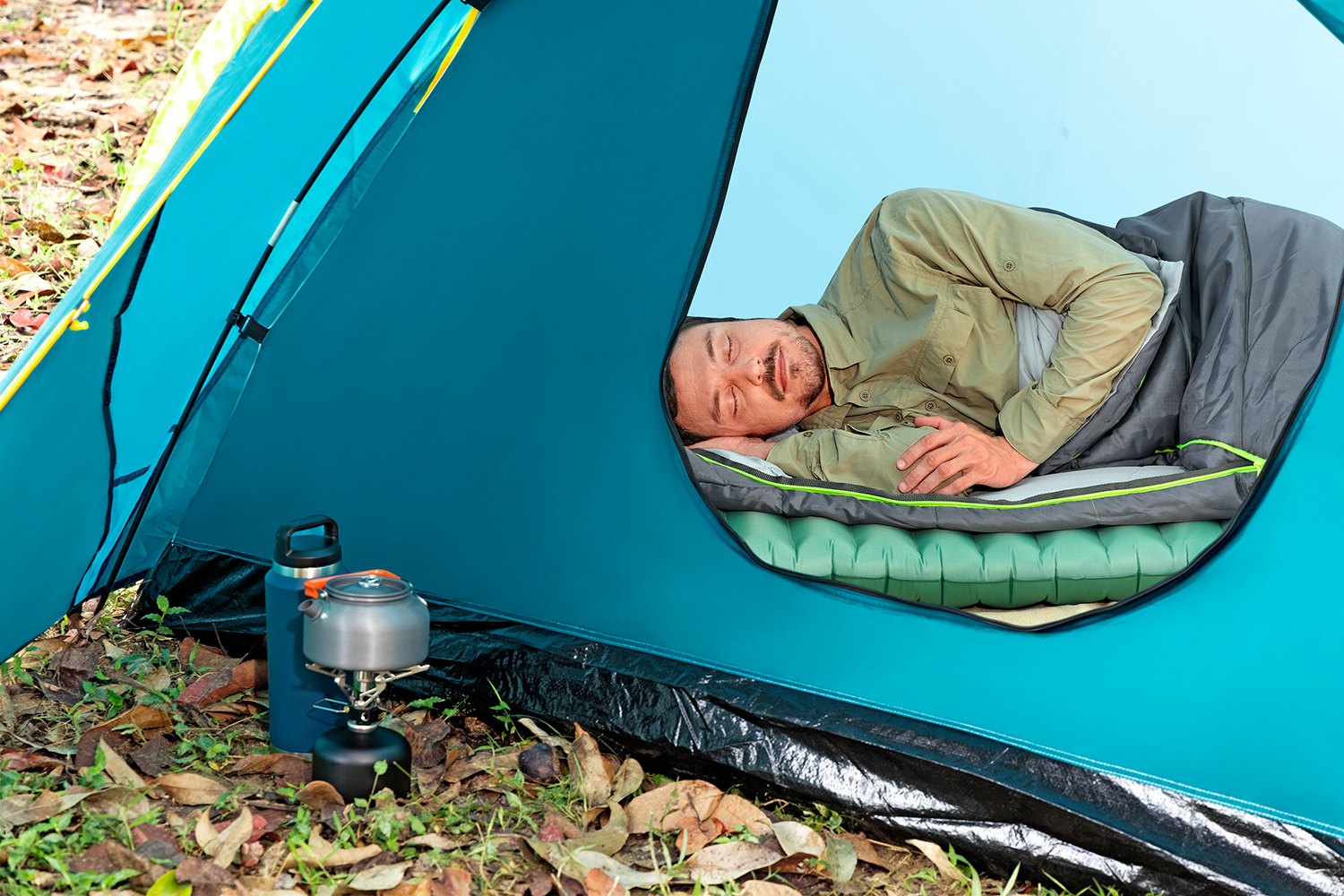 Aufblasbare Single Isomatte AdventuRest™ 188 x 58,5 x 7,5 cm