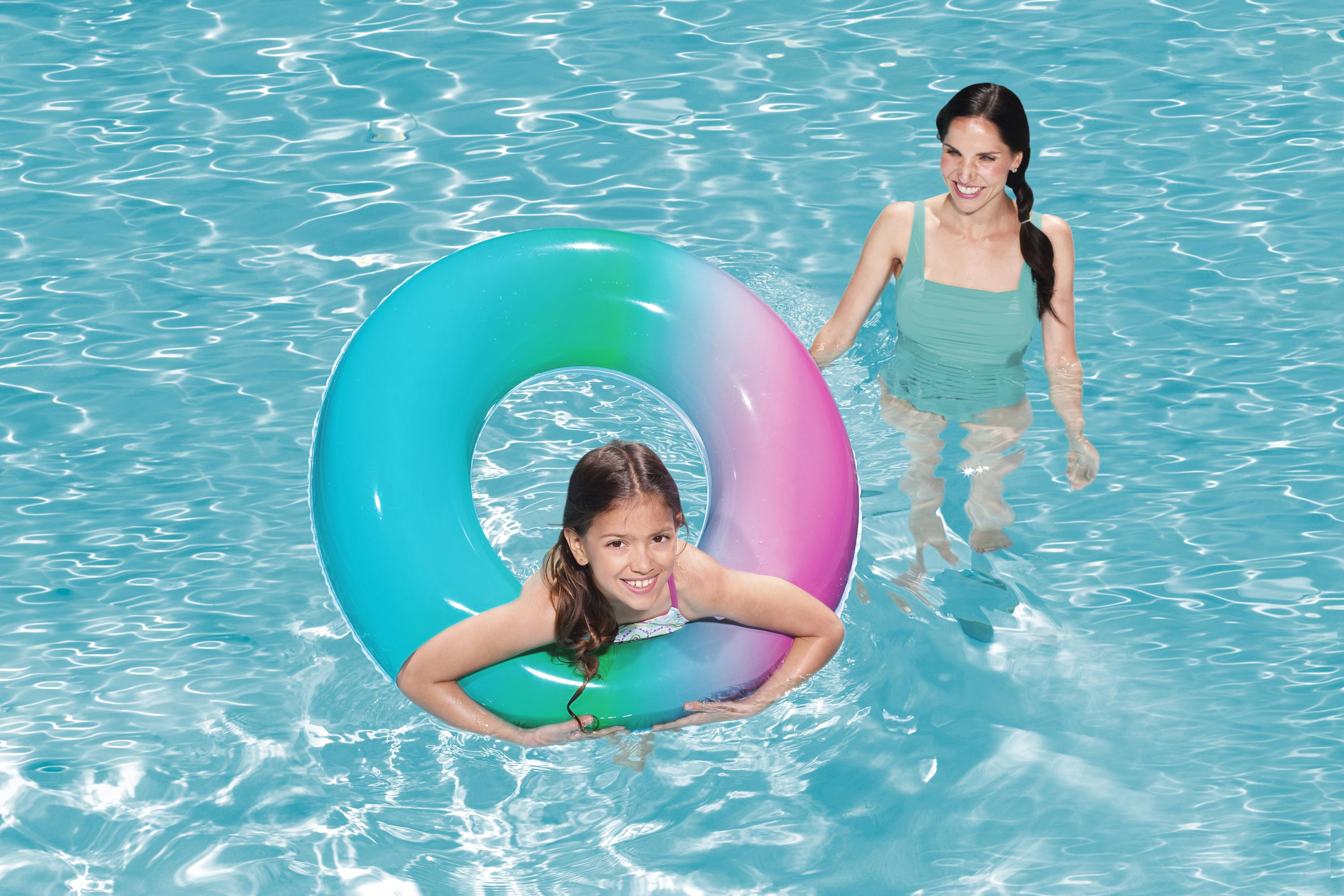 Bestway® ?36"/?91cm Rainbow Swim Ring